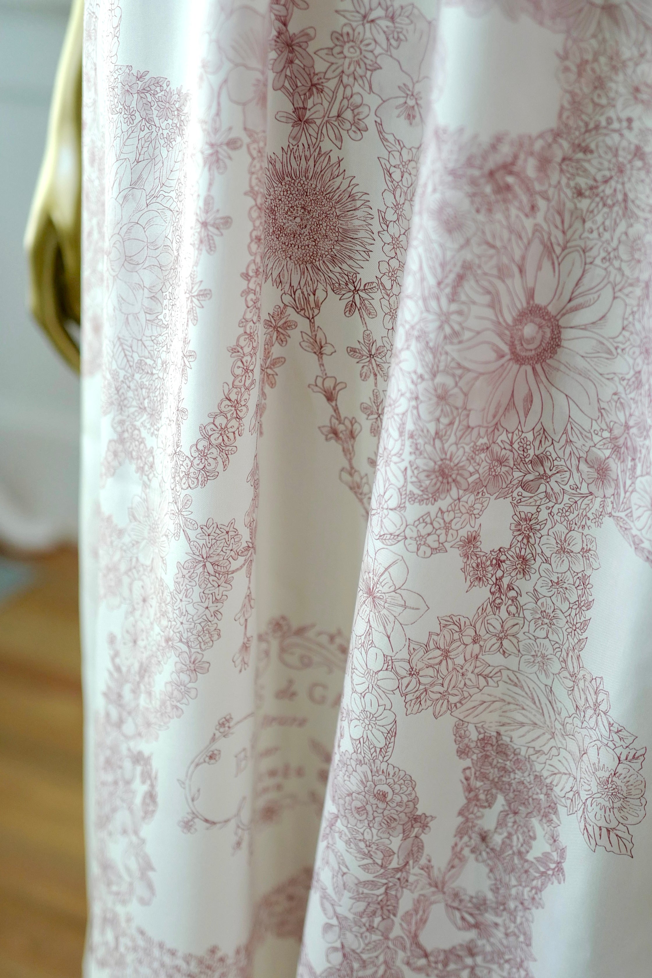NEW Hermes “Brides de Gala en Fleurs” inspi Twillaine Silk Dress size 36