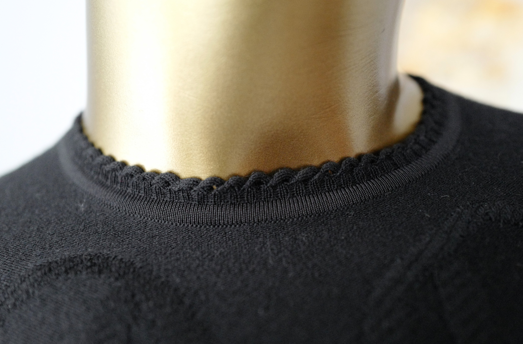 NEW Hermès “Palefroi Remix” Light Knit Long Sleeve Sweater Noir Black Size 36
