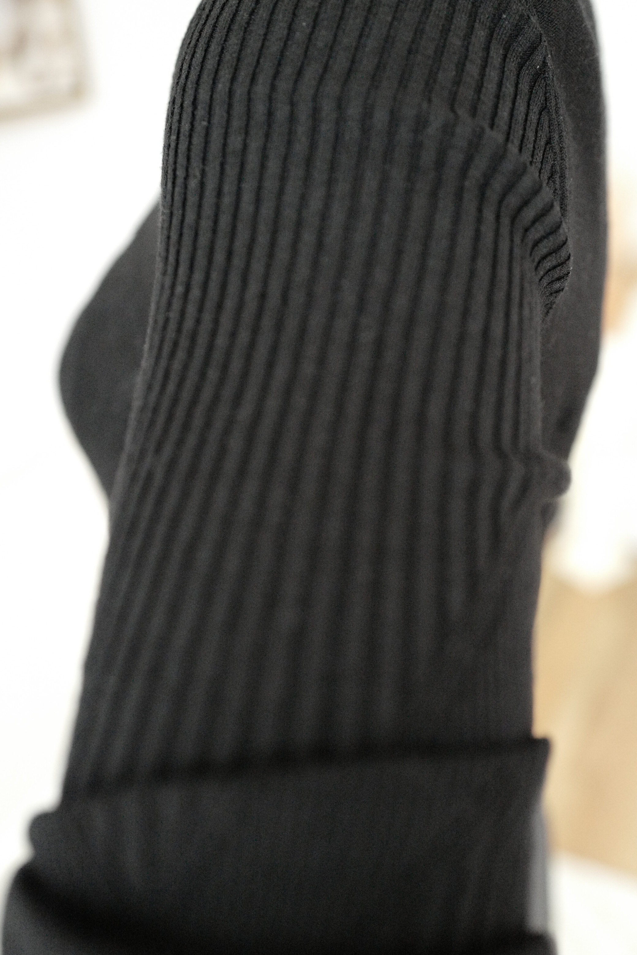 NEW Hermès “Palefroi Remix” Light Knit Long Sleeve Sweater Noir Black Size 36