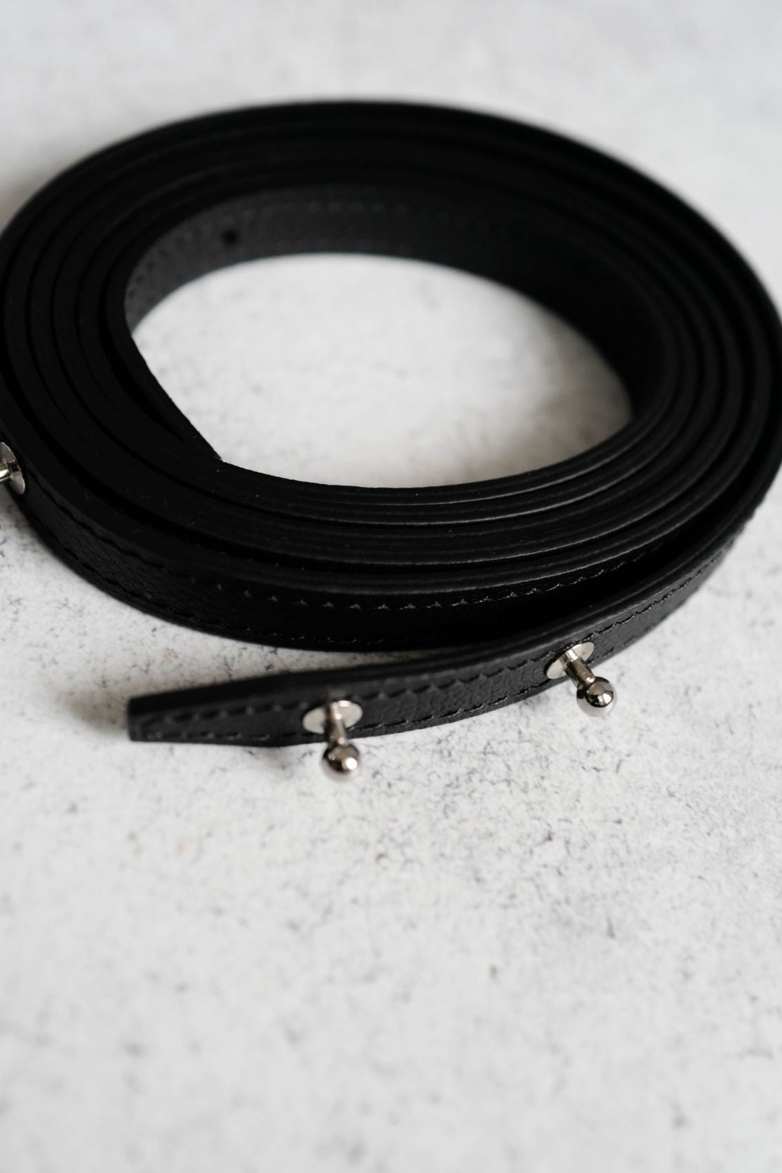 NEW Goyard Saigon Souple Mini Bag in Black Palladium HW with Beech Handle