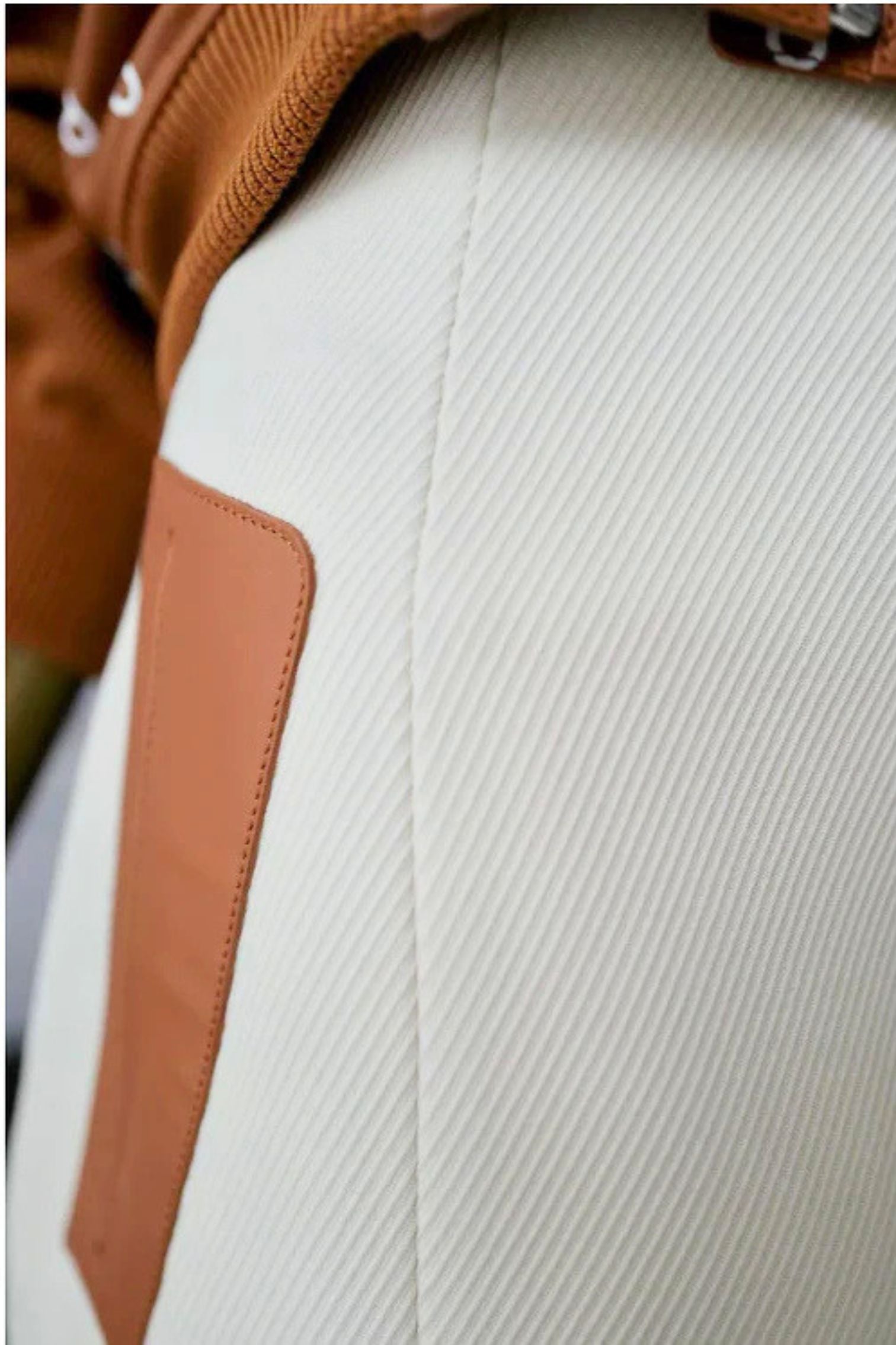 NEW Hermes High Waisted Pencil Skirt Haute Cavalry sz 38 Blanc Natural SOLD OUT