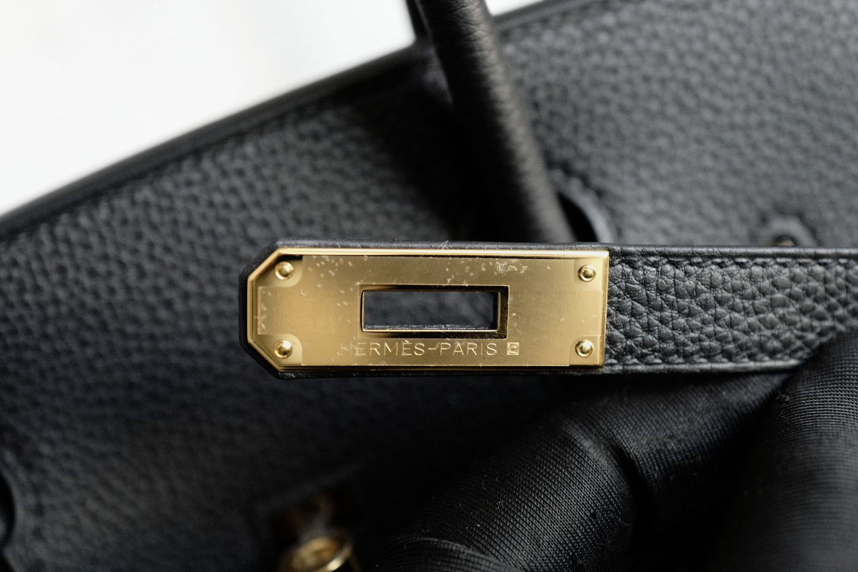Hermès Birkin 30 Black Togo Leather Gold Hardware Z Stamp 2022