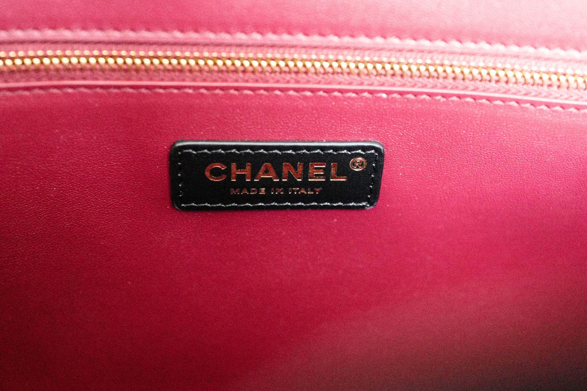 Chanel 26s Matthieu Blazy Small Shopping Bag Black Crocodile Embossed Calfskin Gold Hardware