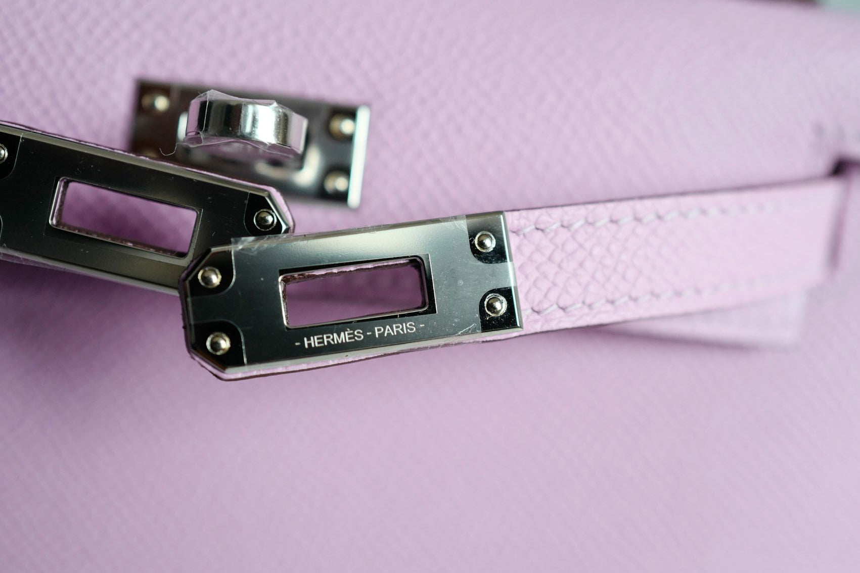 Hermès Kelly II Mini Sellier Guimauve Veau Epsom PHW Stamp K