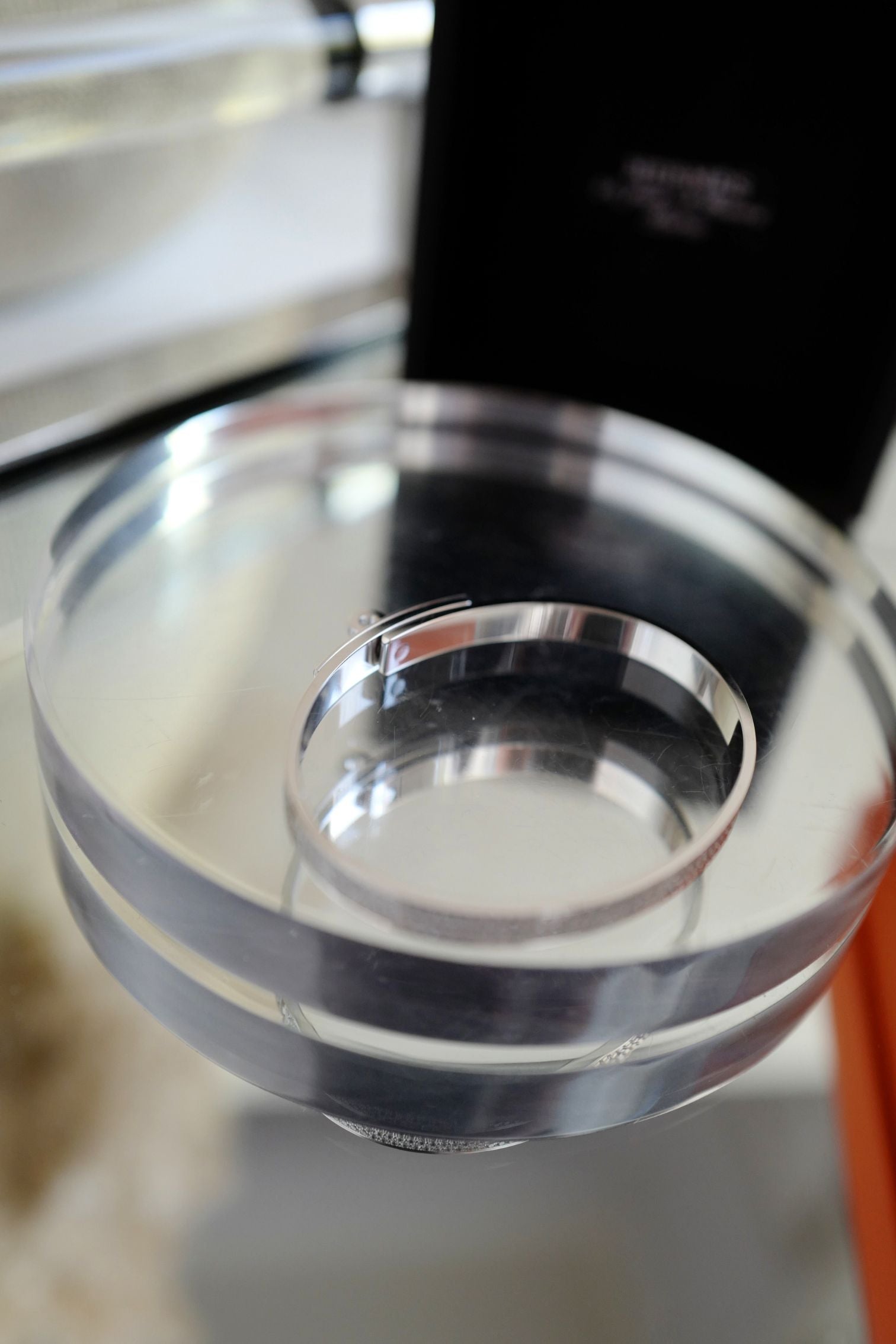 Hermès Kelly Bangle Bracelet PM Full Diamond 18K White Gold Size SH