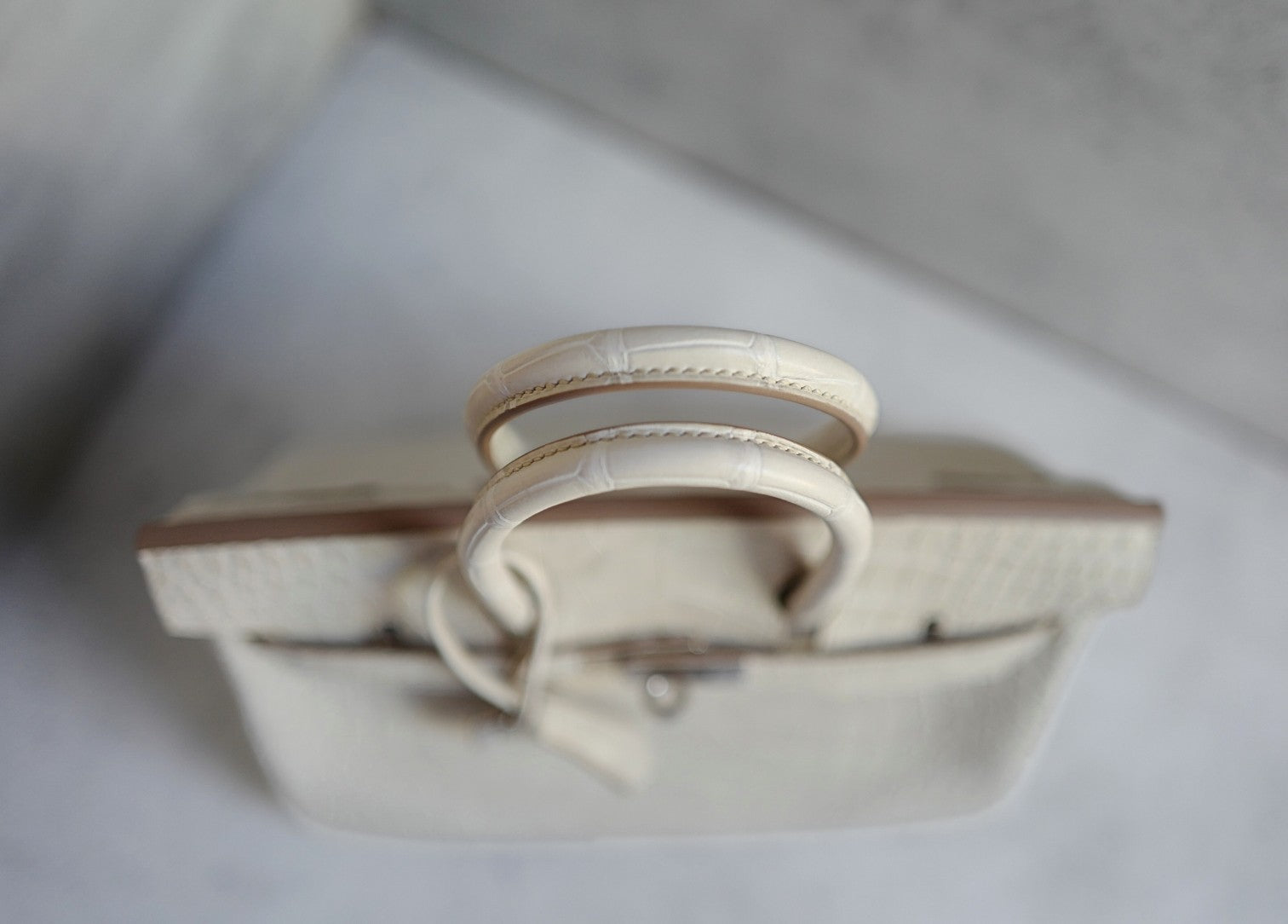 BNIB Hermès Birkin 25 Beton Matte Mississippiensis Alligator Palladium Hardware 2025