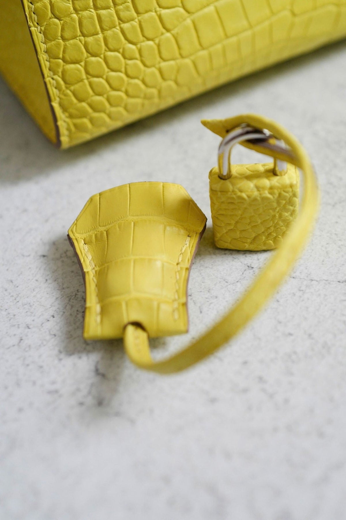 NEW Hermes Birkin 20 Lime Matte Alligator Sellier PHW W Stamp Limited Edition