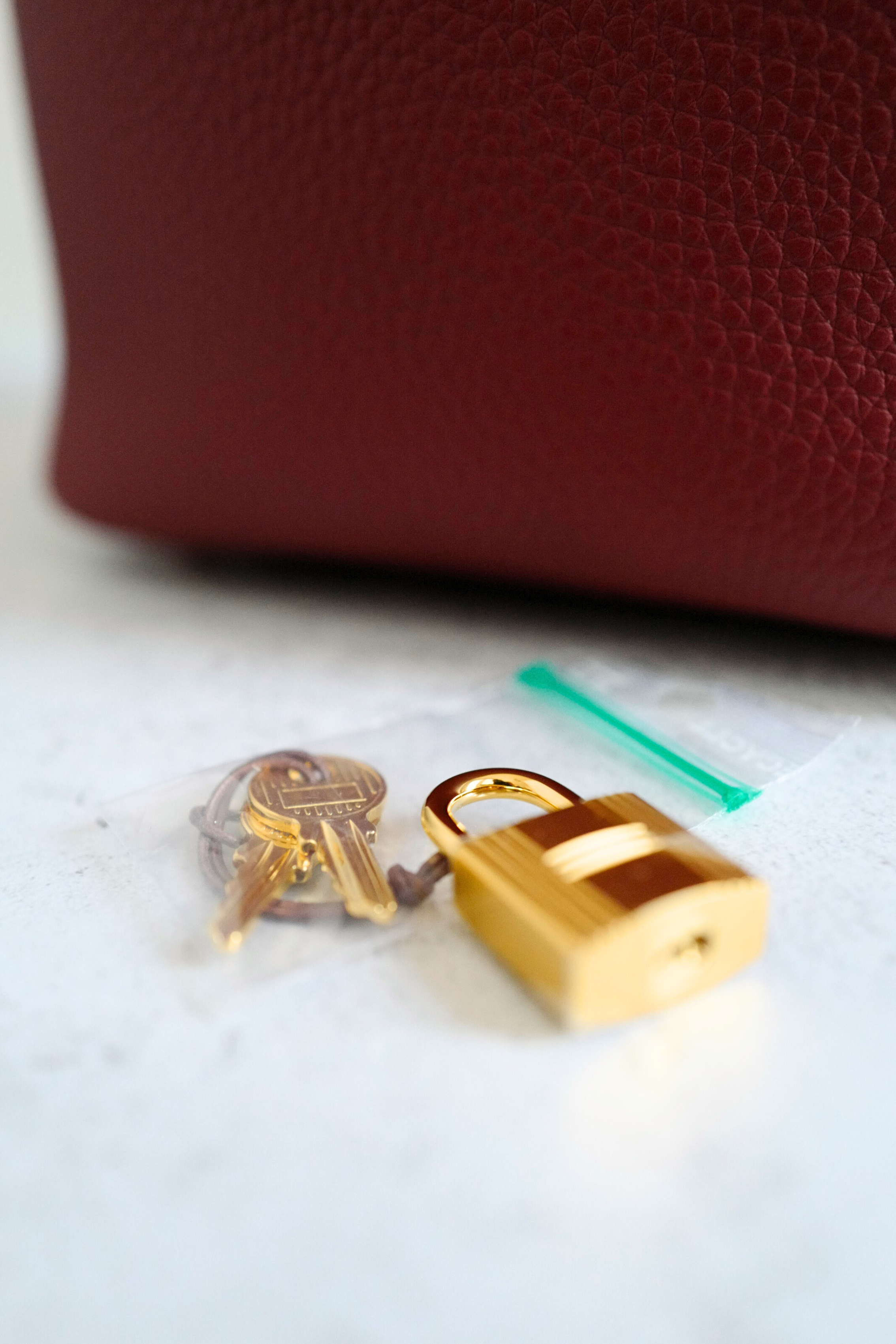 BNIB Hermès Picotin 18 Bag Rouge H Clemence Leather with Gold Hardware