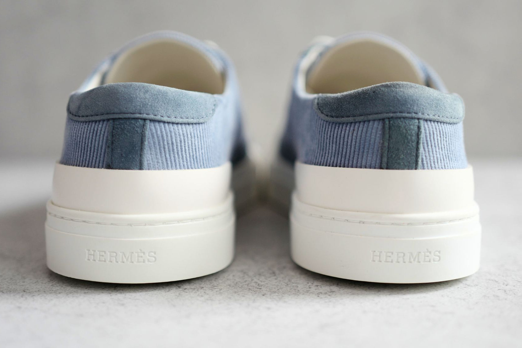 BNIB Hermes Deep Sneaker Bleu Pinede Size 39.5