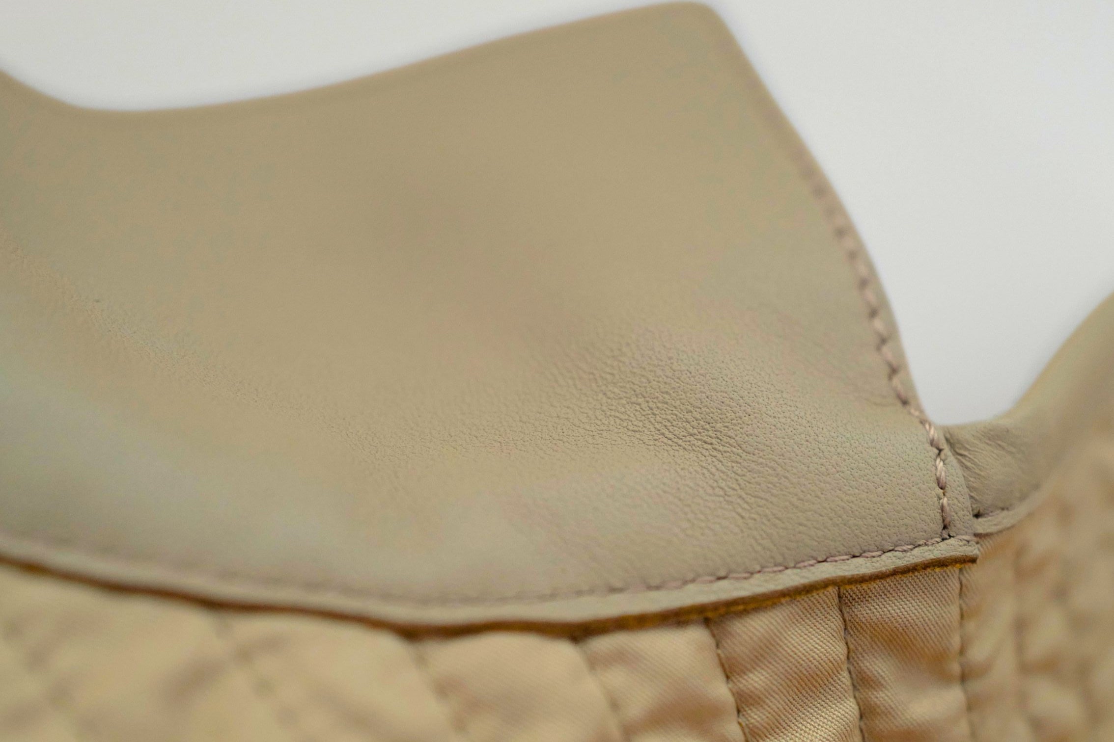 NEW Hermès Quilted Outdoor Jacket Beige Cajou size 36