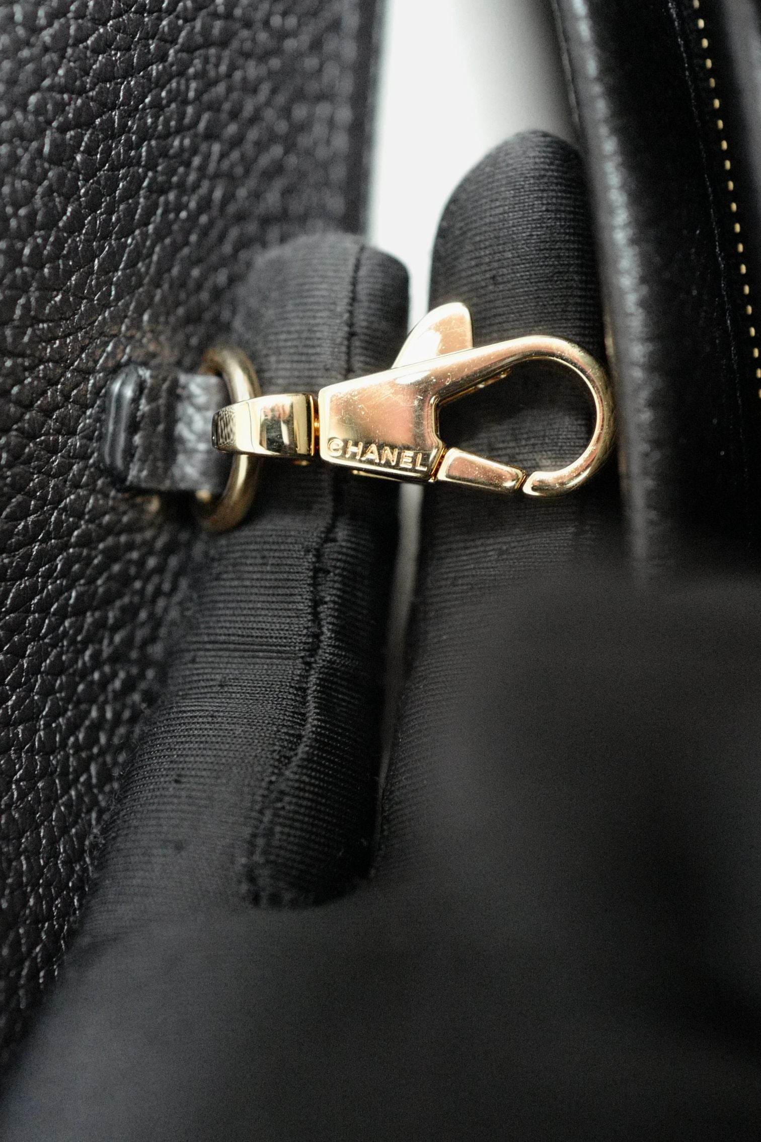 Chanel 26S Small Shopping Bag "Matthieu Blazy's" Black Calfskin Gold Hardware