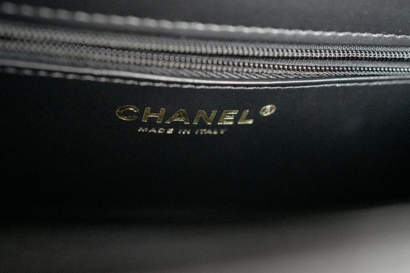 Chanel 26s Preppy Coco 22 Small Black Grained Shiny Calfskin With Gold Hardware