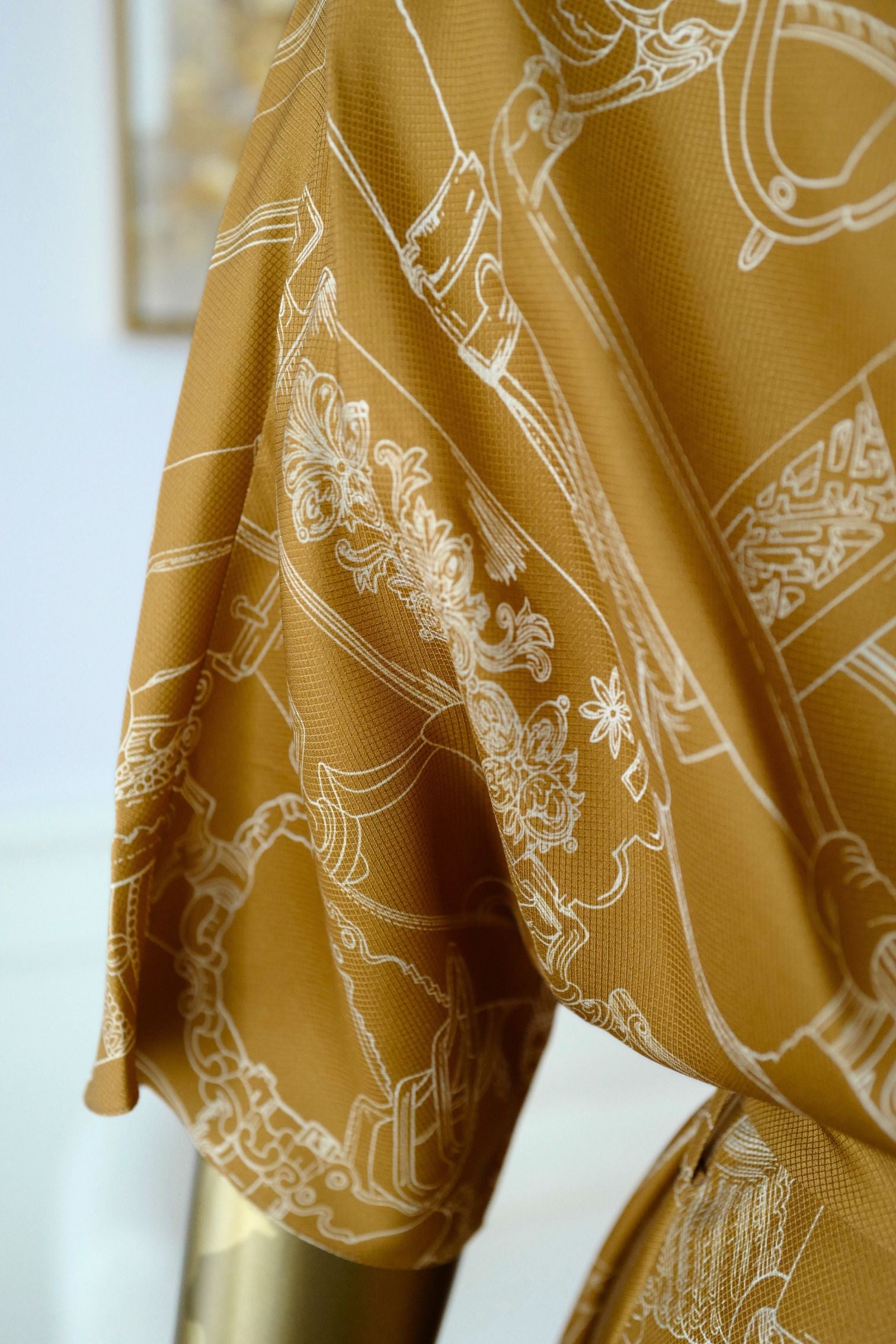 NEW Hermes Etriers Remix Classic Caftan Marron Ocre size 38