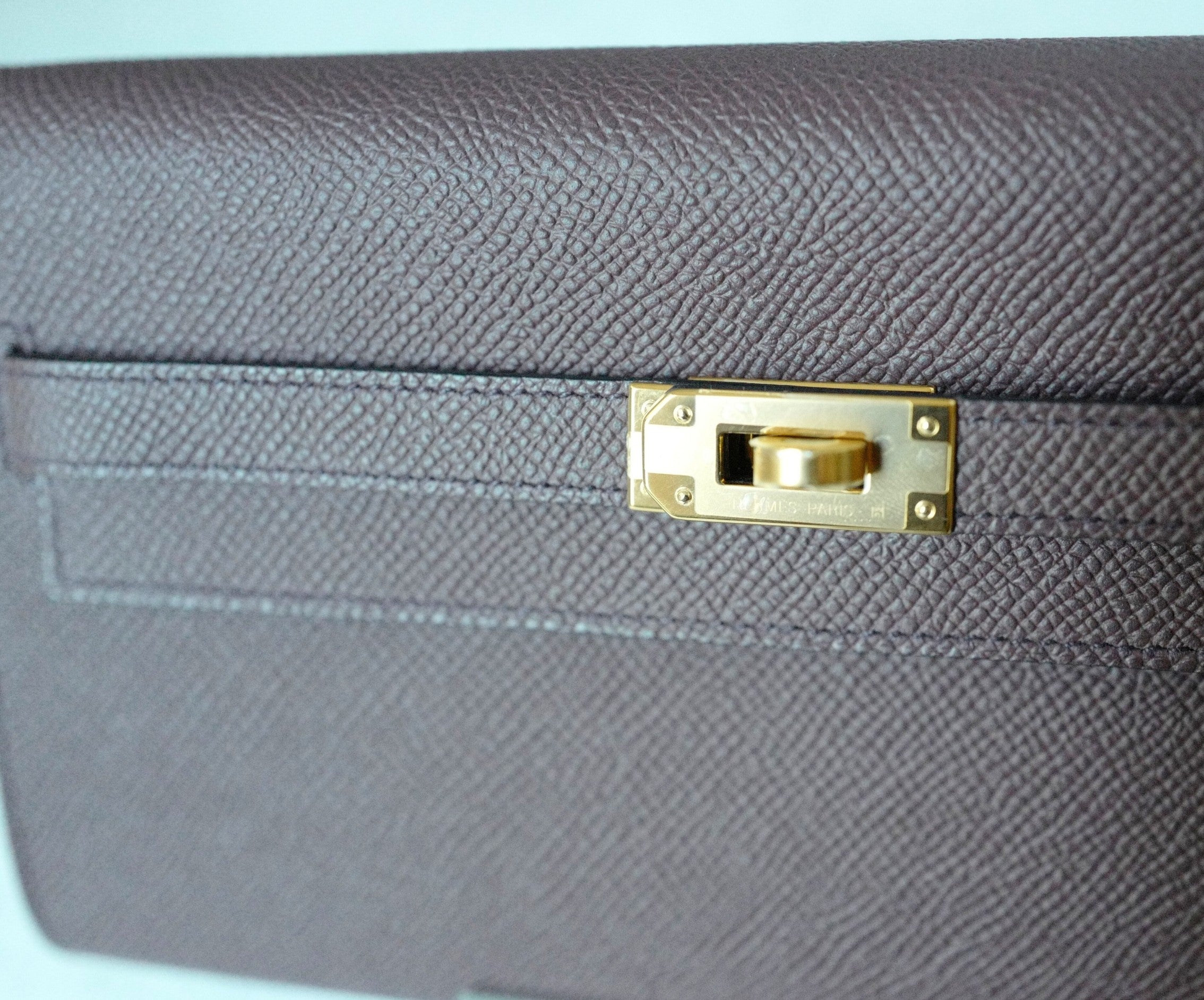 Hermès Kelly To Go Rouge Sellier Epsom Leather Gold Hardware Crossbody Bag