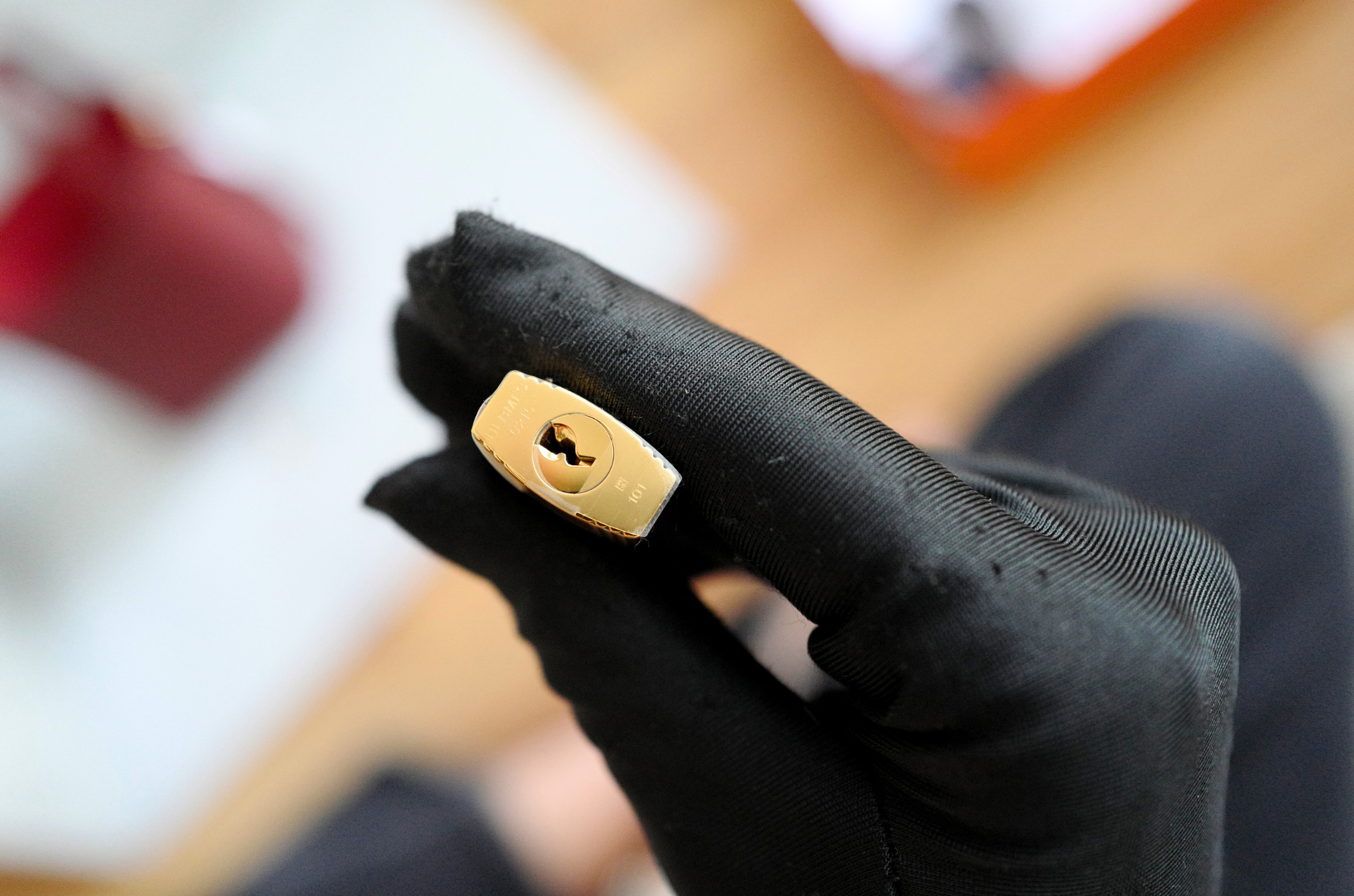 BNIB Hermès Picotin 18 Bag Rouge H Clemence Leather with Gold Hardware