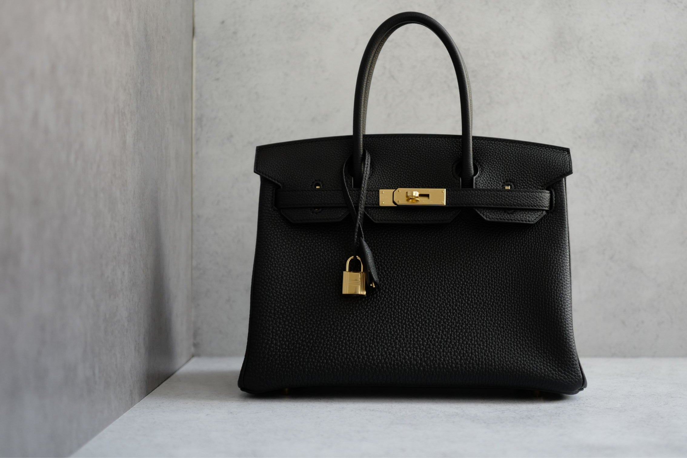 BNIB Hermes Birkin 30 Black Togo Leather Gold Hardware G Stamp 2026