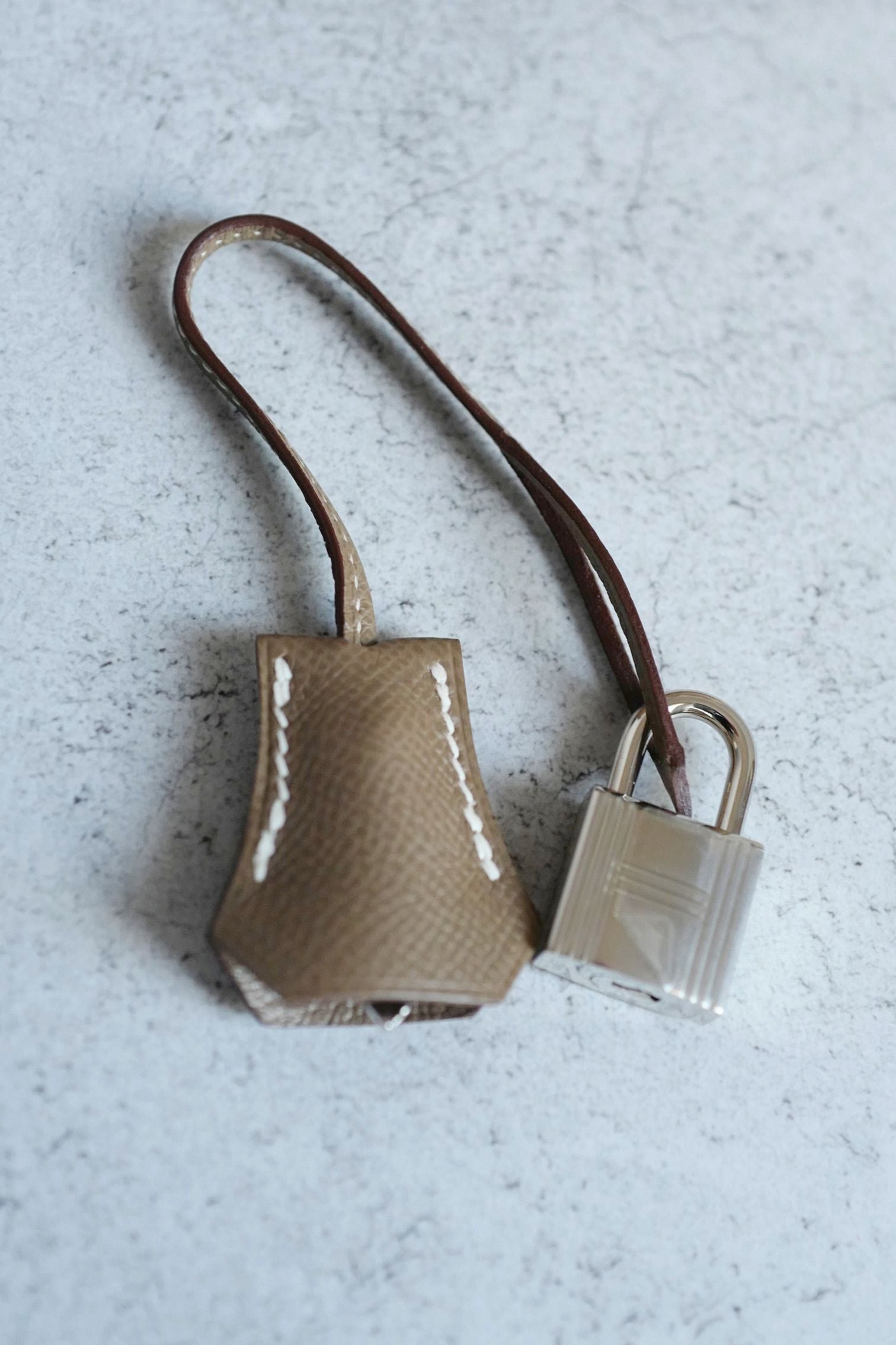 Hermès Birkin 25 Etoupe Epsom Sellier Palladium Hardware