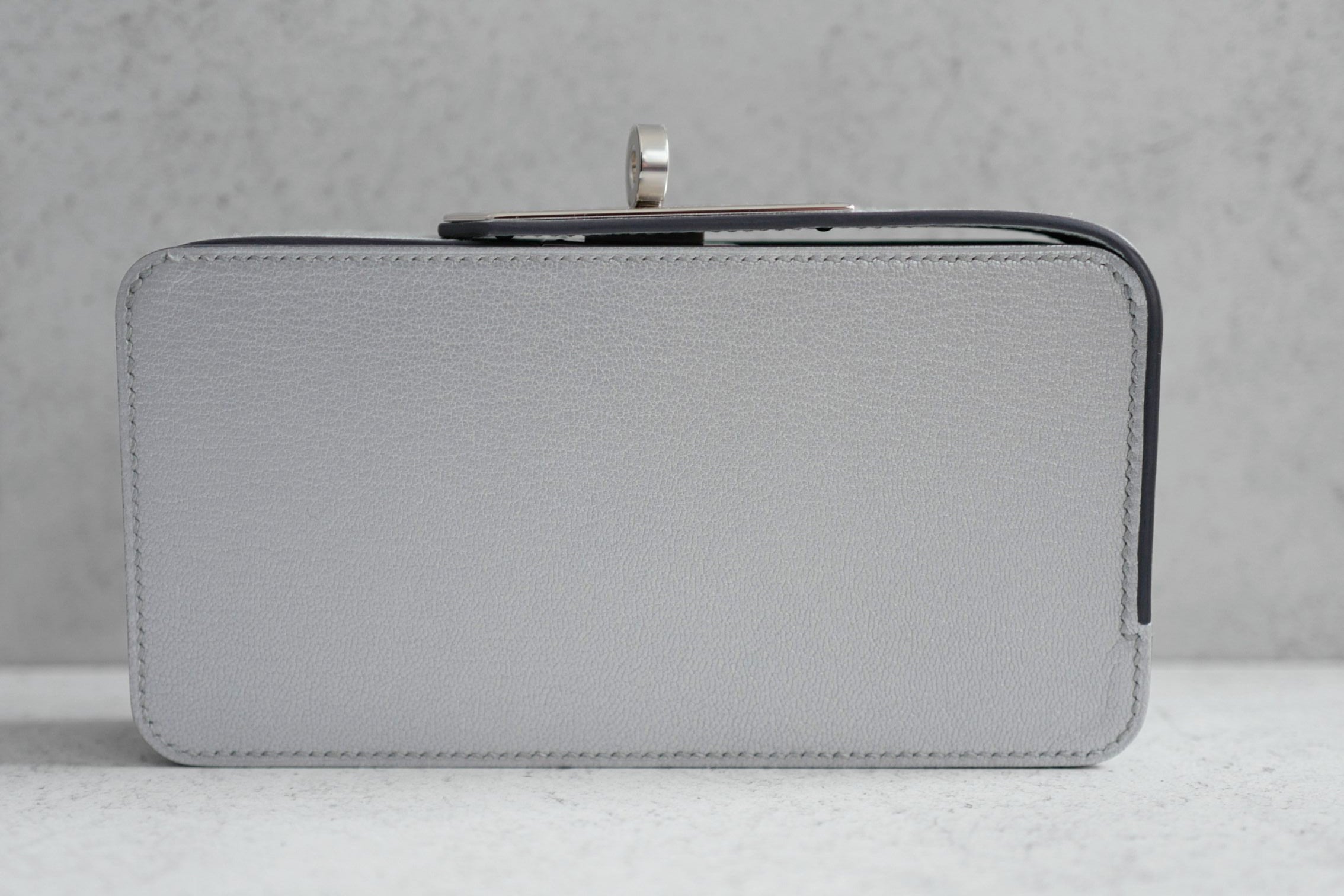 BNIB Hermes Clutch Sanglons Argent Chamkila Goatskin PHW G Stamp 2026