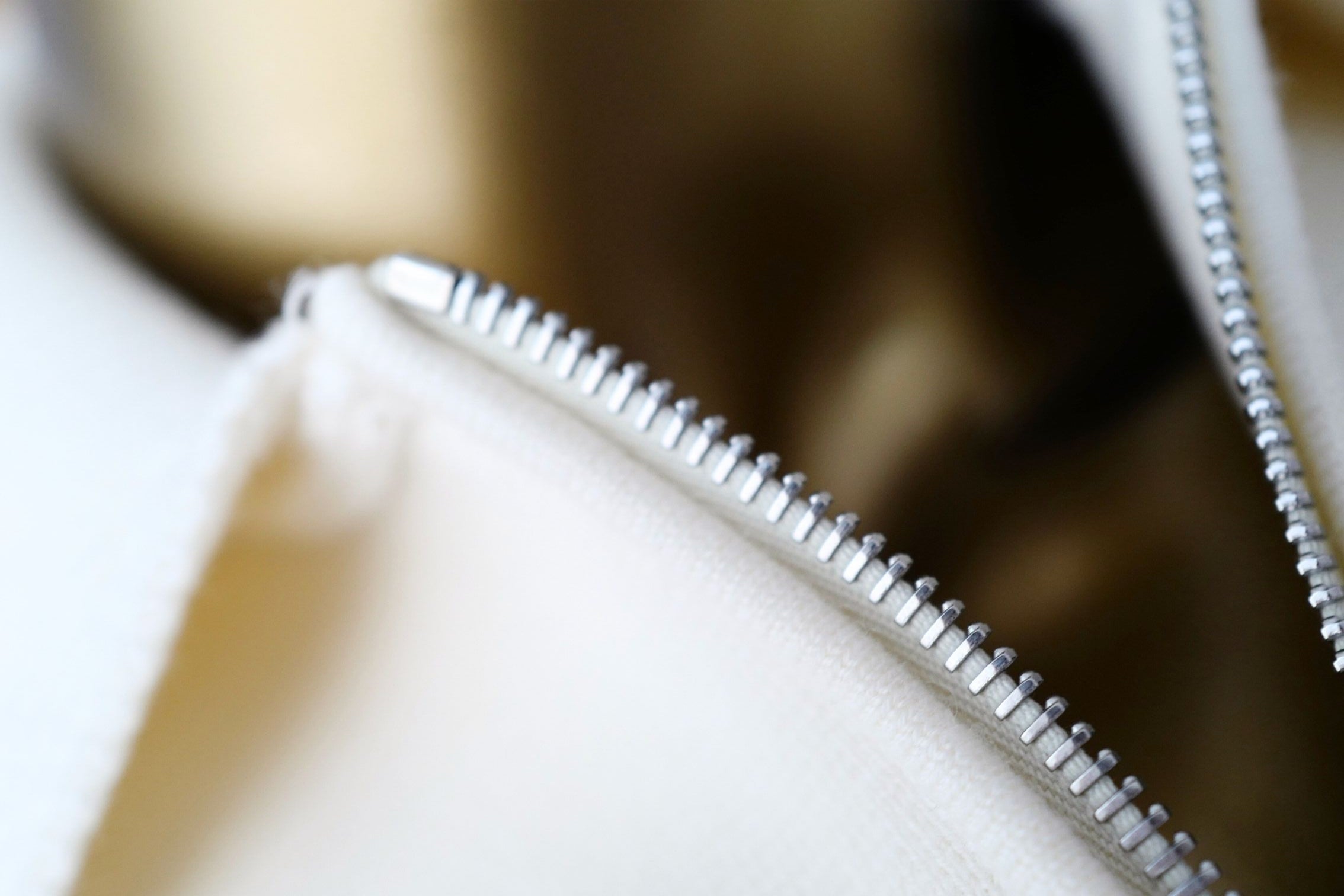 Hermès Woman Outdoor Jacket with Pockets Blanc Naturel Compact Knit Size 34