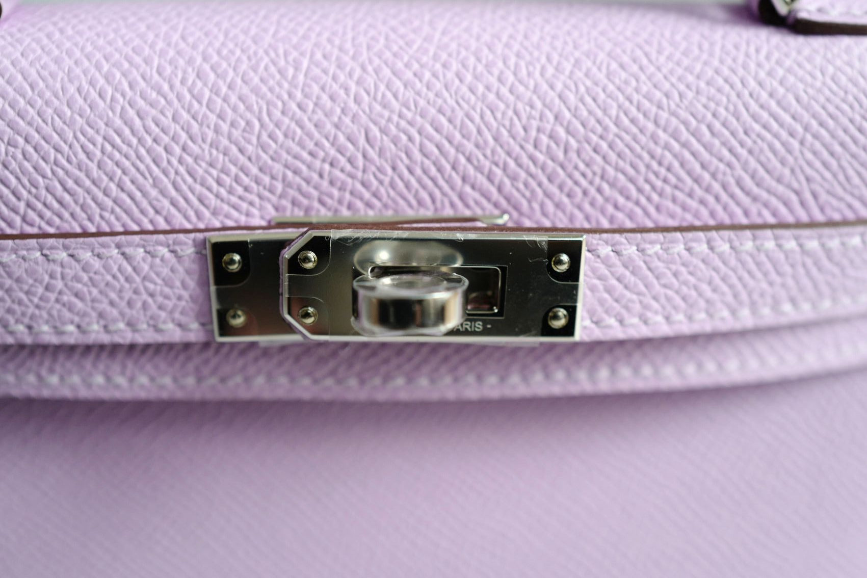 Hermès Kelly II Mini Sellier Guimauve Veau Epsom PHW Stamp K