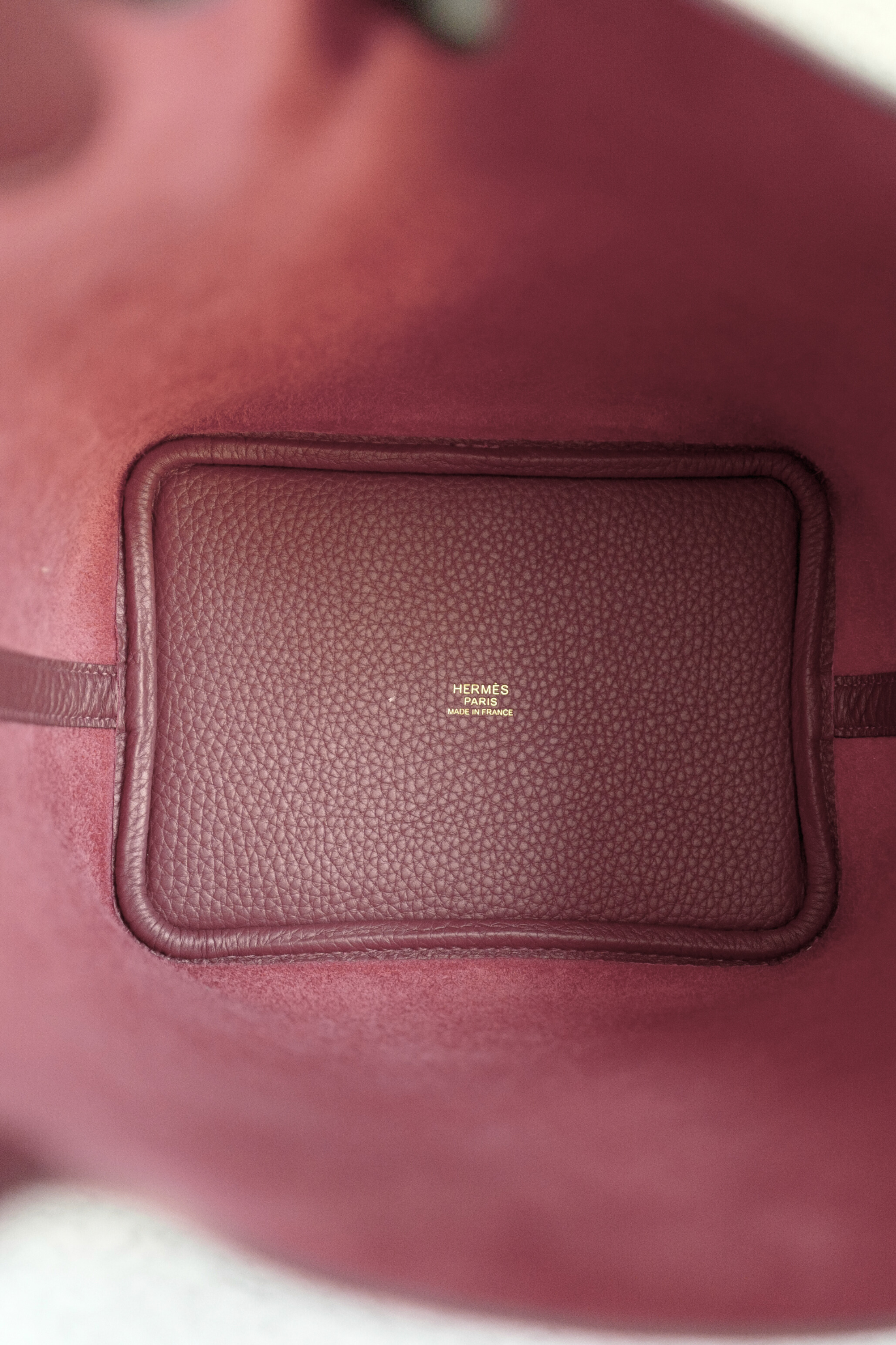 BNIB Hermès Picotin 18 Bag Rouge H Clemence Leather with Gold Hardware