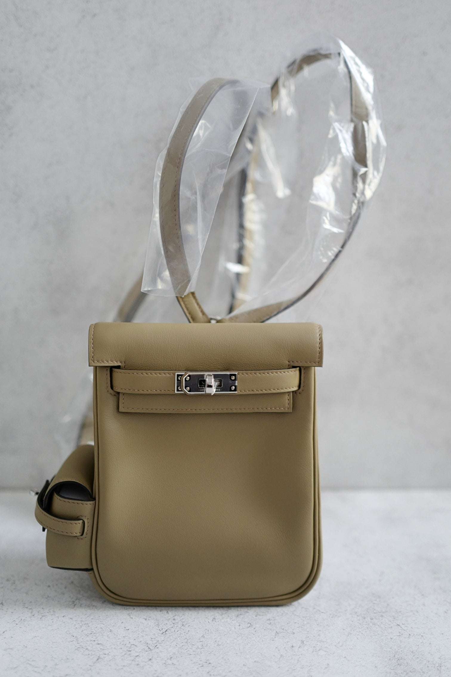 Hermès Kelly Jump Beige Marfa Swift Leather Palladium Hardware W/2024