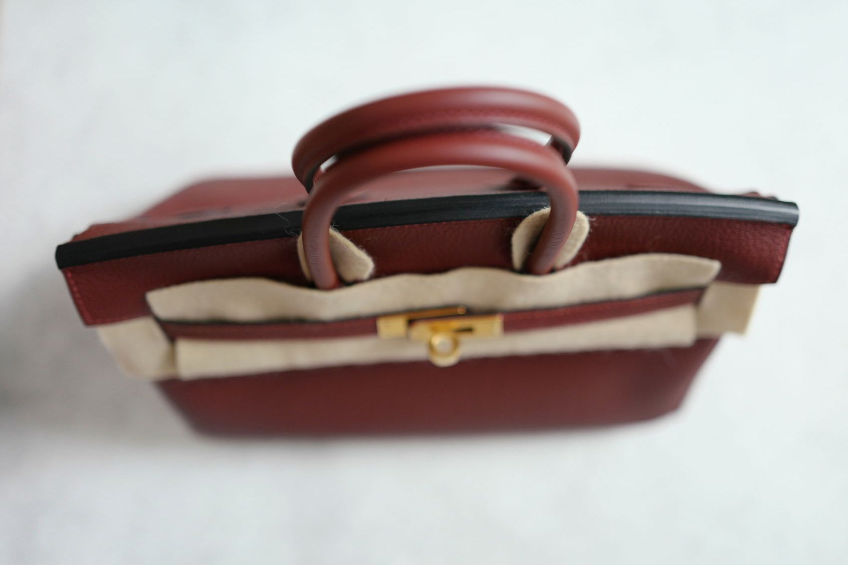 Hermes Birkin 25 Rouge H Togo Leather Gold Hardware K Stamp 2025