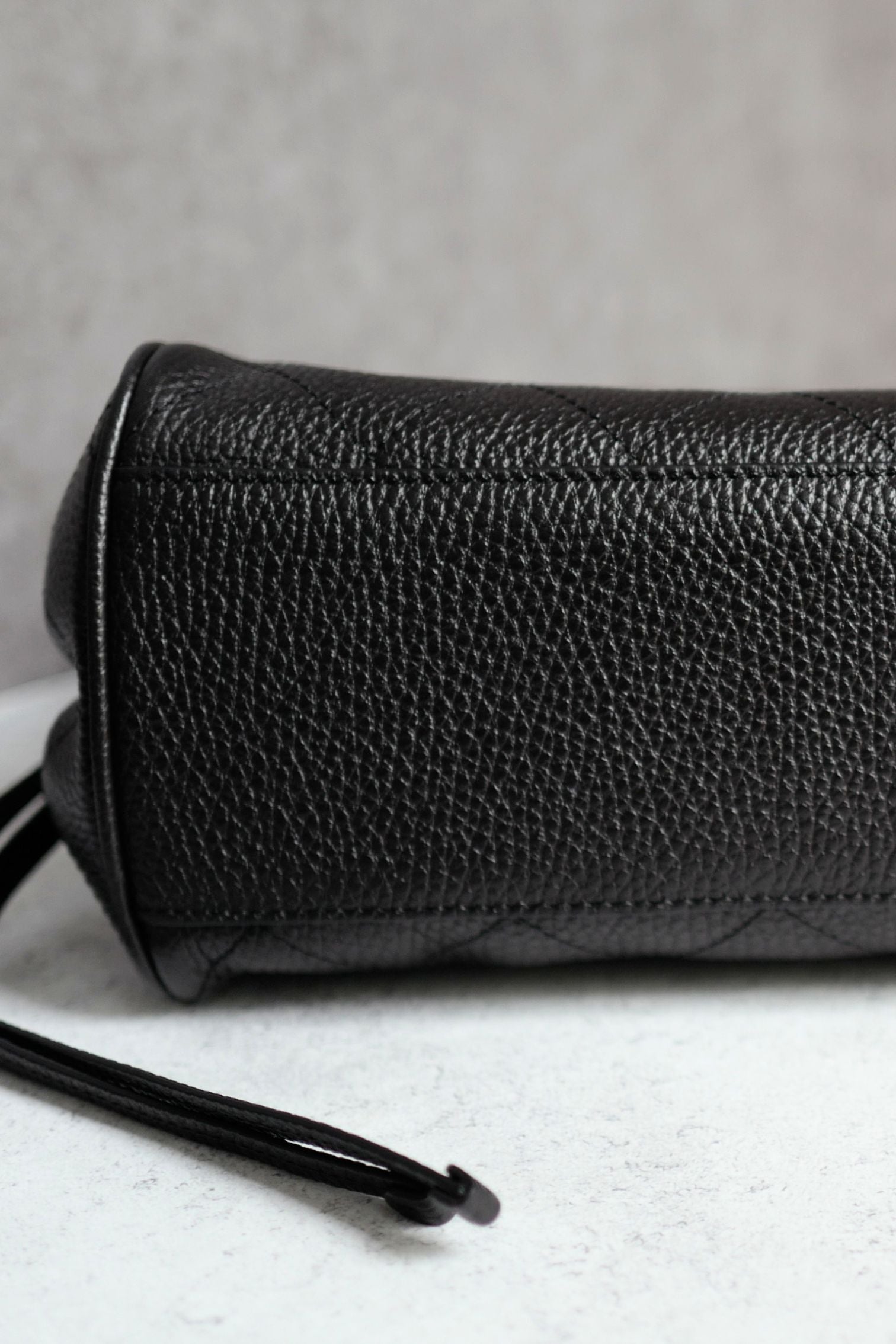 Chanel 26S Small Shopping Bag "Matthieu Blazy's" Black Calfskin Gold Hardware