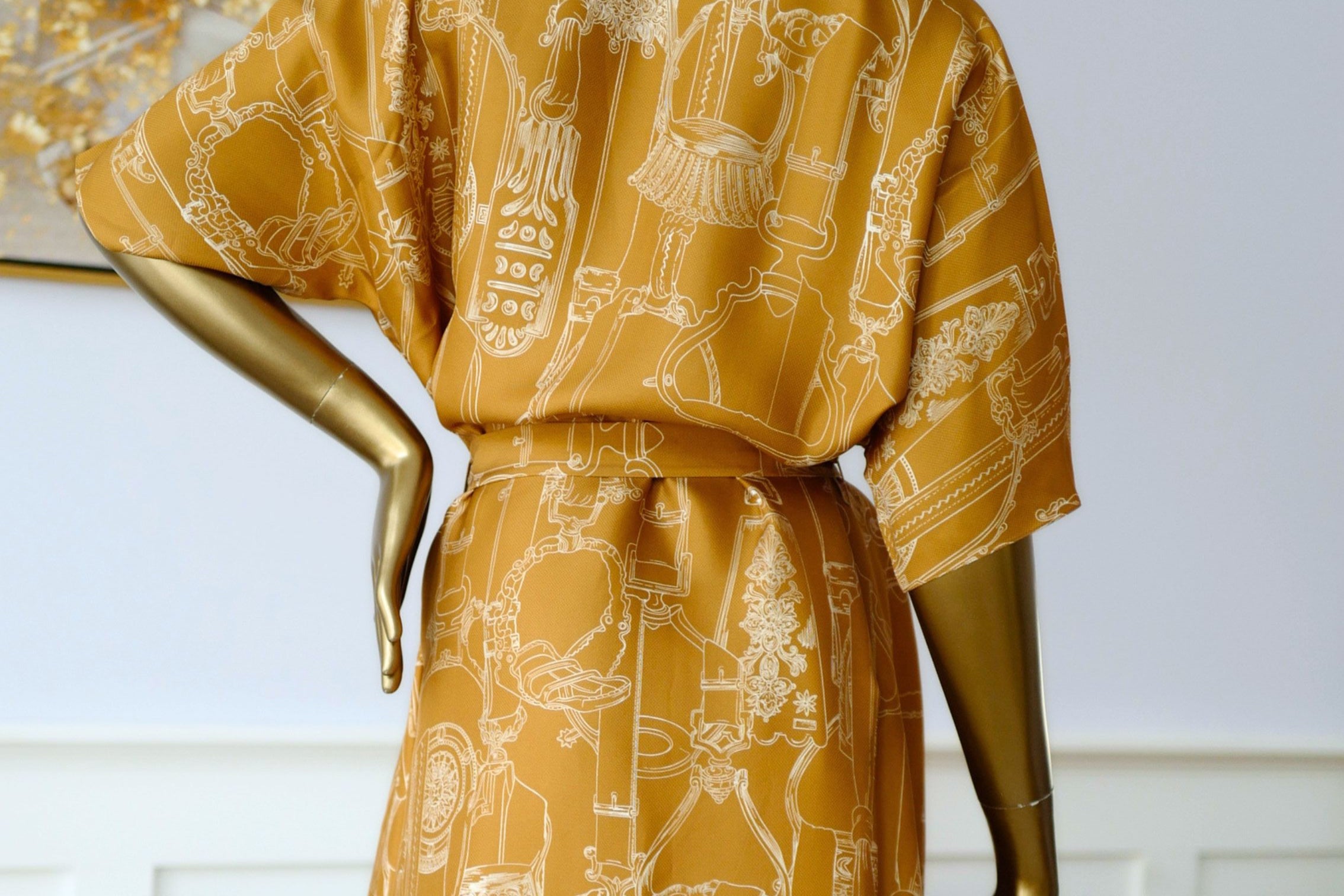 NEW Hermes Etriers Remix Classic Caftan Marron Ocre size 38