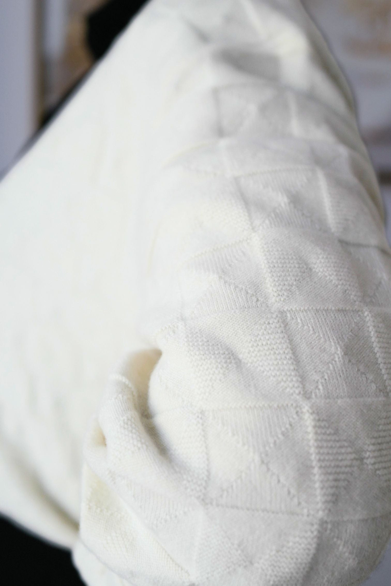 Hermès Maille Médor Softerwear Blanc Naturel Knit Cardigan Button Front Size 38