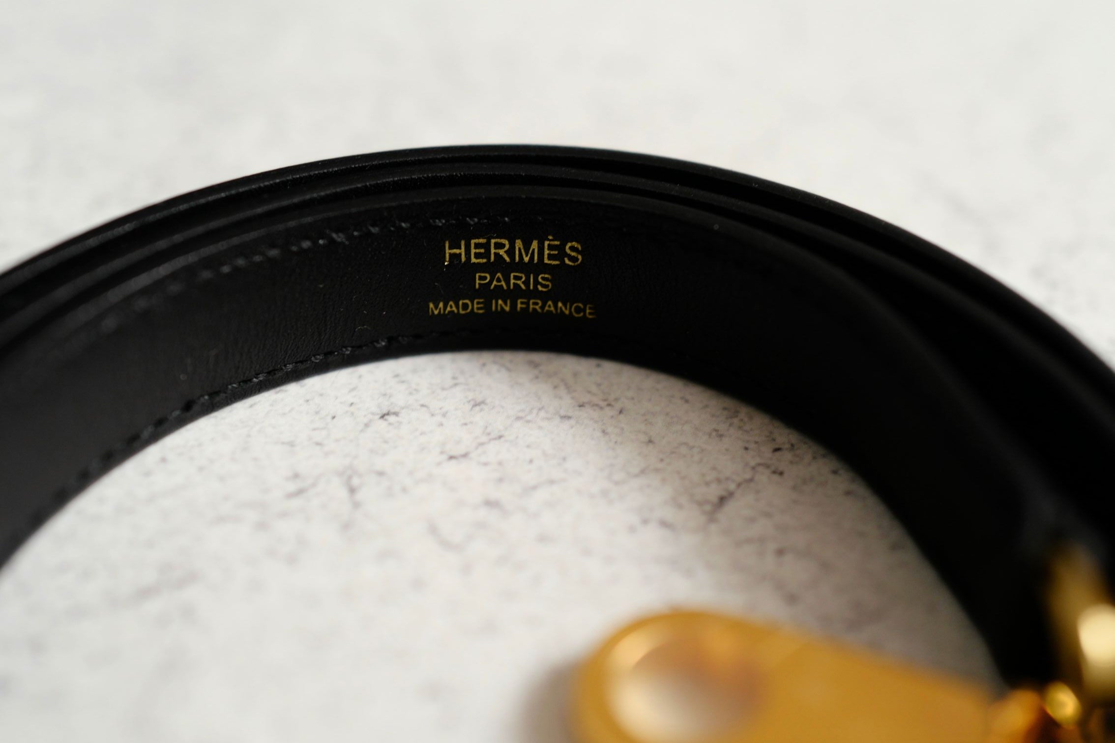 Hermes Kelly 25 Black Tadelakh Sellier Gold HW Complete Original Receipt NEW