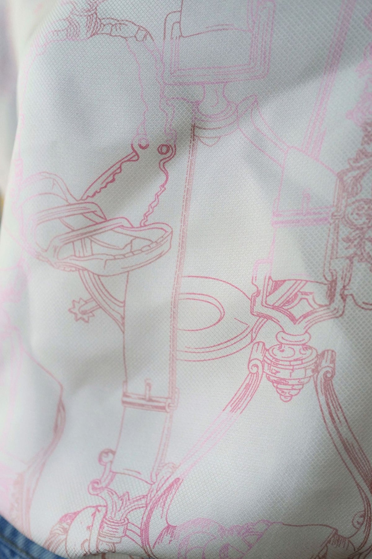 Hermès "Etriers Remix" Short Sleeveless Sweater Pullover Rose Petale Size 36