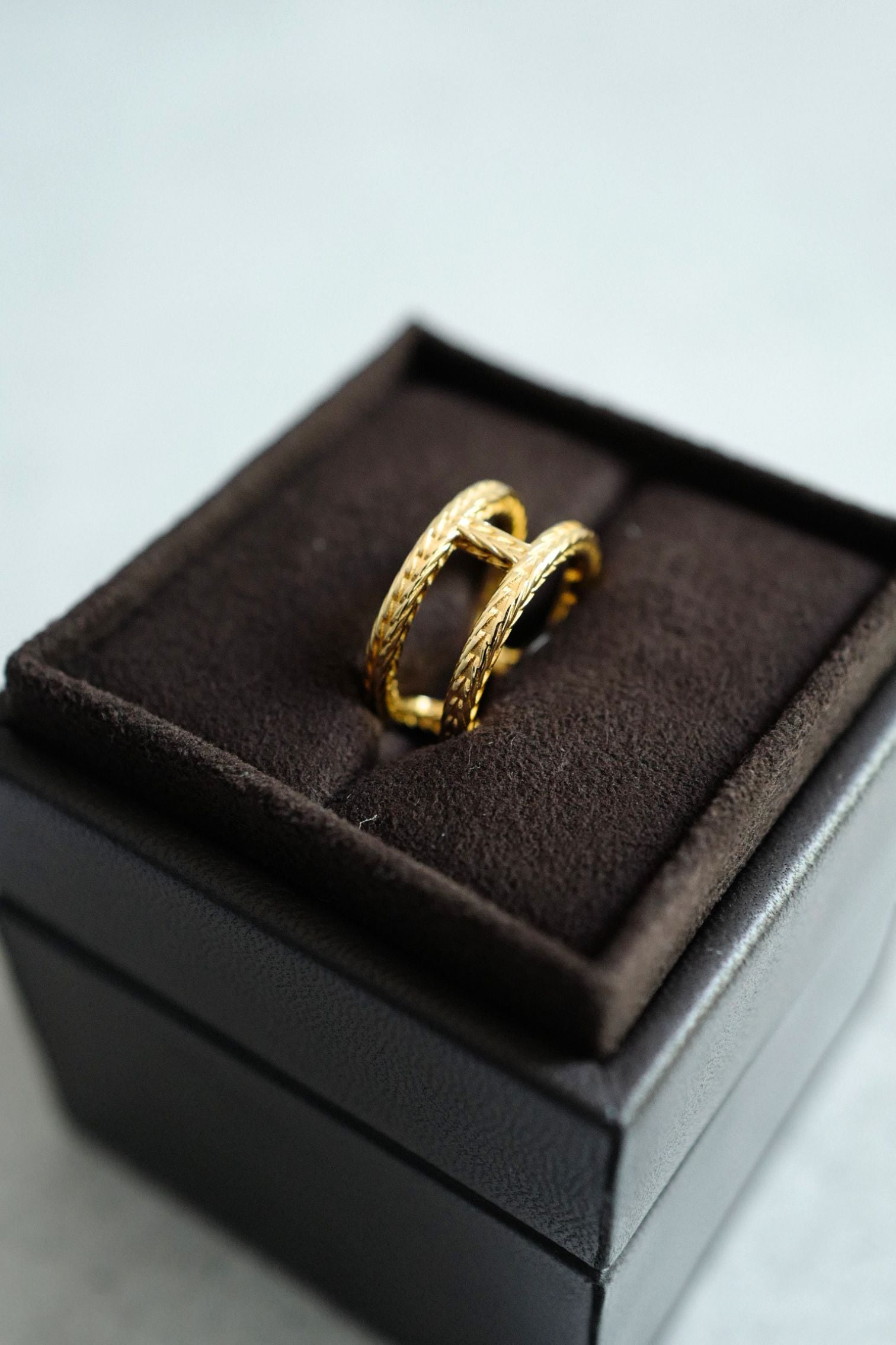 Hermès Chaine d’Ancre Danaé Ring Small Model Yellow Gold 18K Size 52