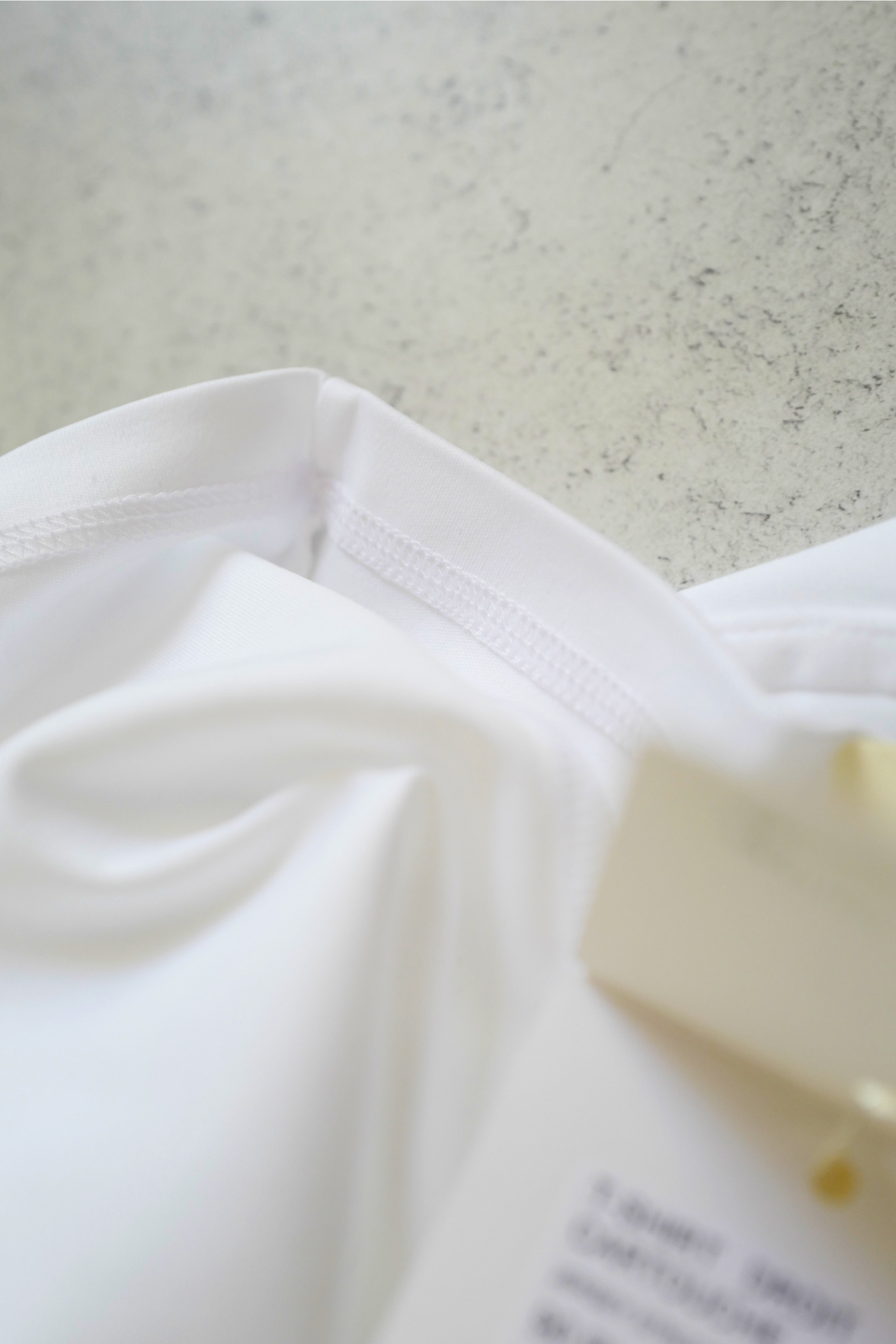 New Hermès Women’s Printed Straight T-Shirt White Blanc Size 34
