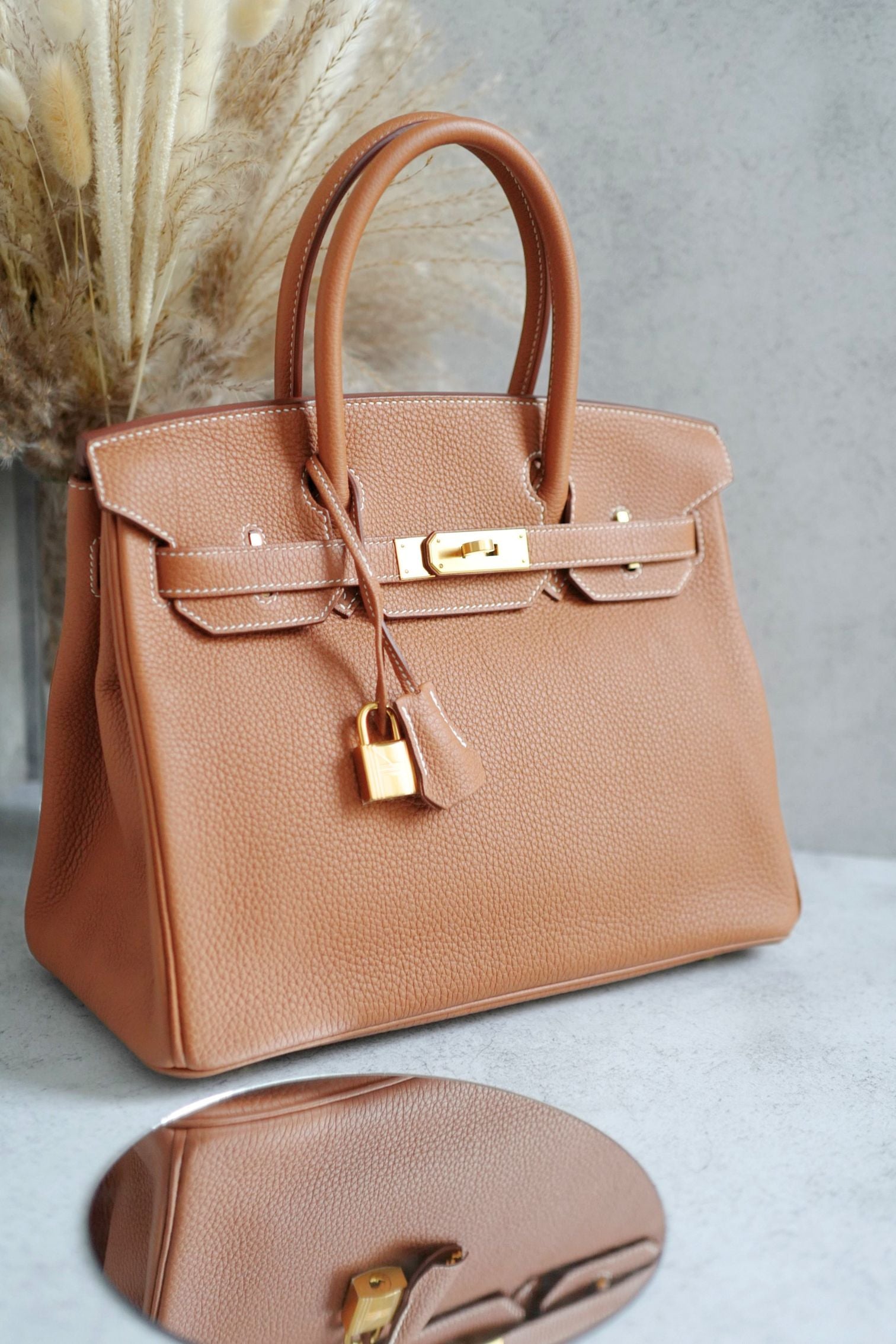 BNIB Hermes Birkin 30 Gold Togo Leather Gold Hardware G Stamp 2026