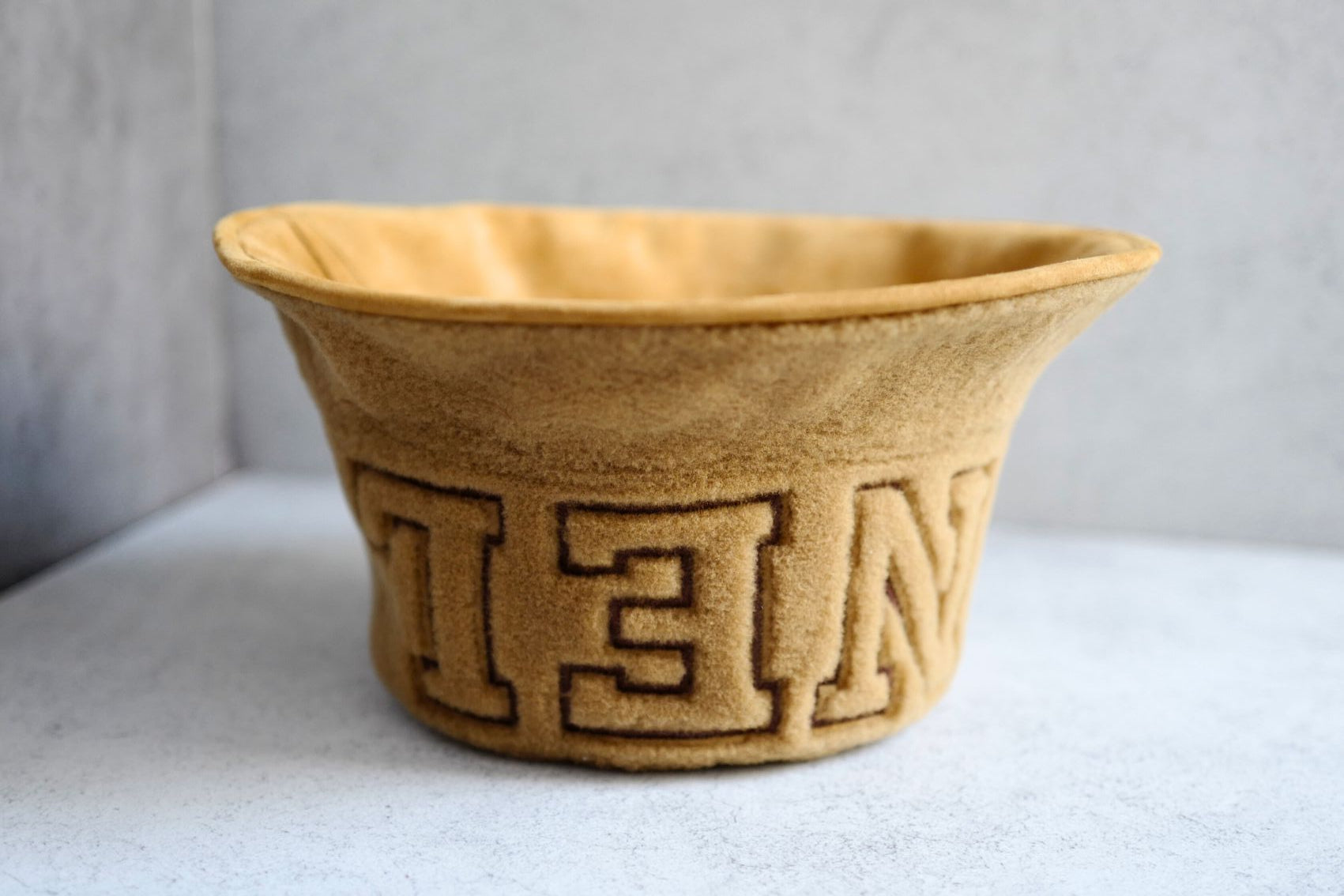 BNIB Chanel Bucket Hat Shearling Fur Beige Coco Neige 24N Size S