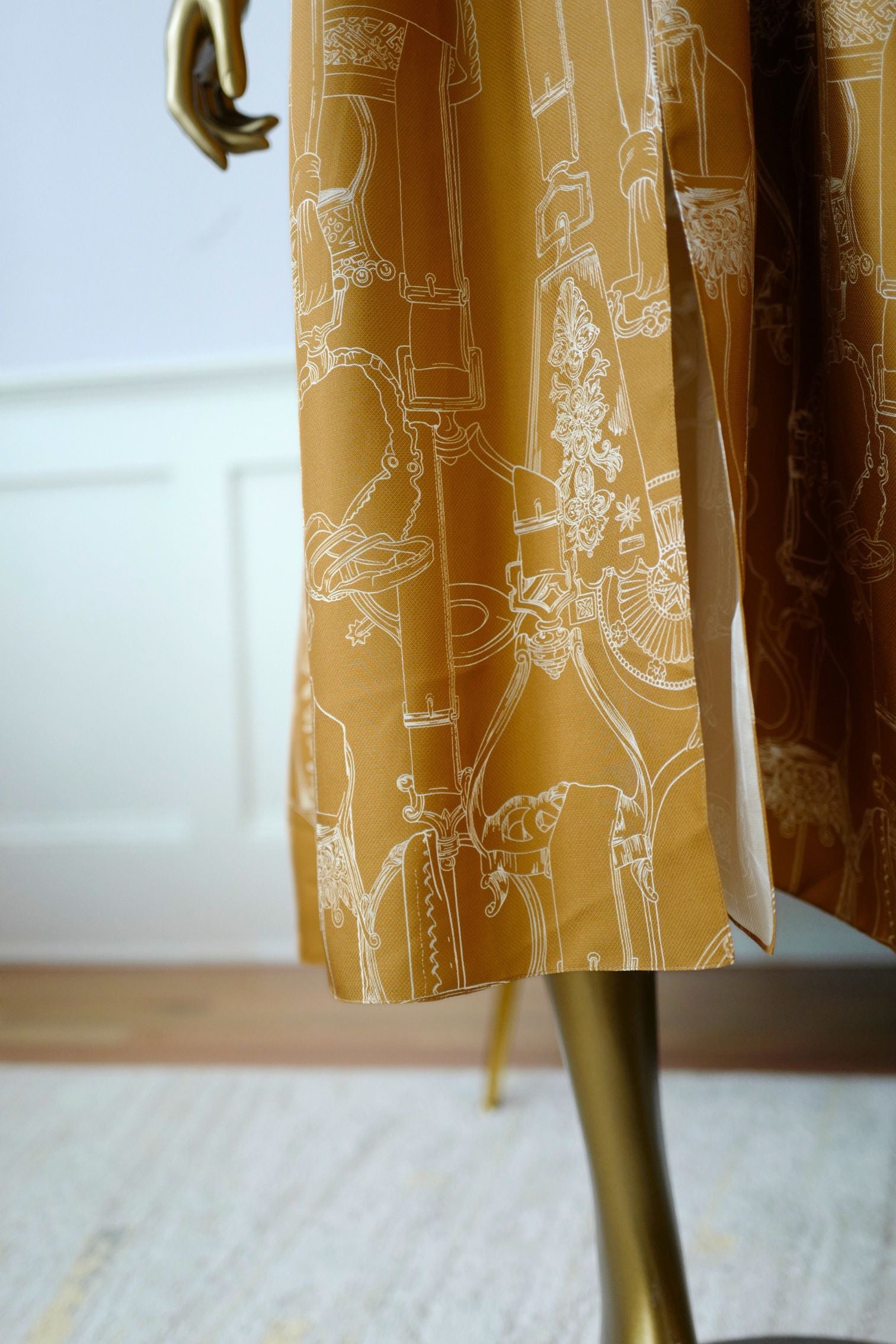 NEW Hermes Etriers Remix Classic Caftan Marron Ocre size 38