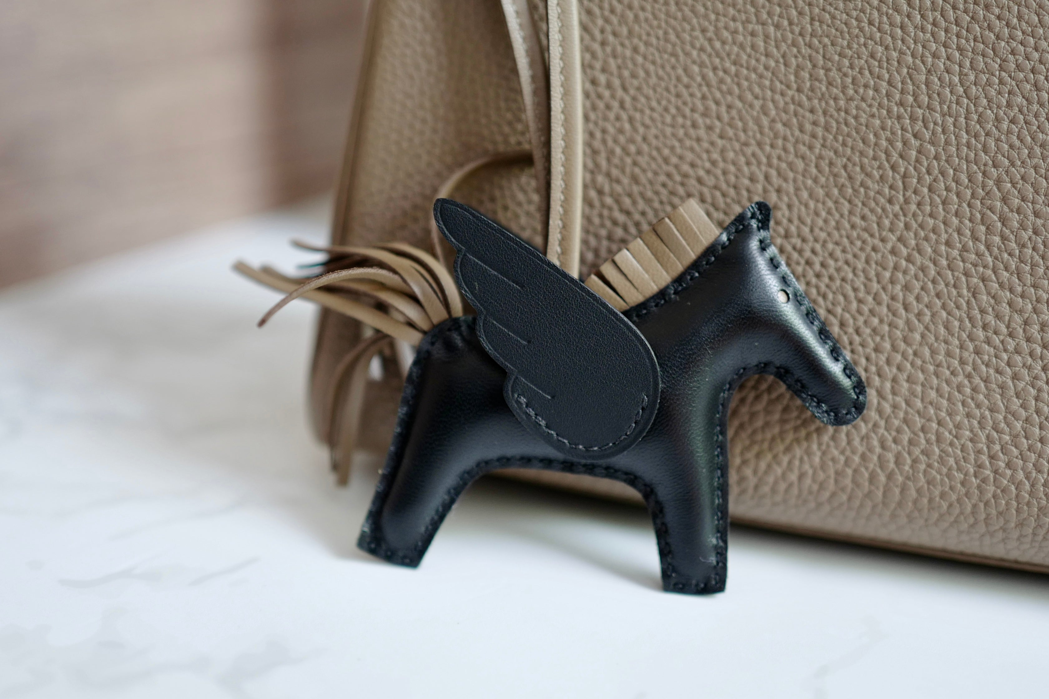 BNIB Hermes Rodeo Pegase PM Milo Swift Noir/Etoupe/Noir
