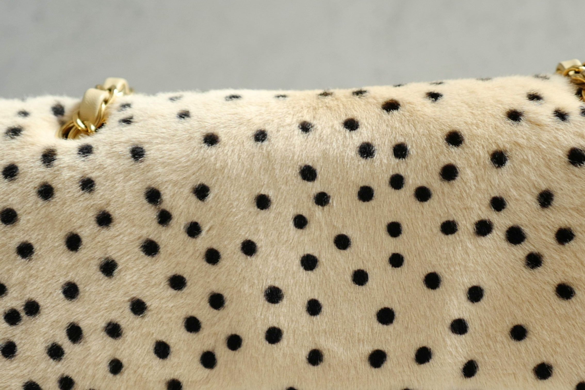 Chanel 26A Métiers d’Art Classic Flap Leopard Pony Lambskin Light Beige & Black