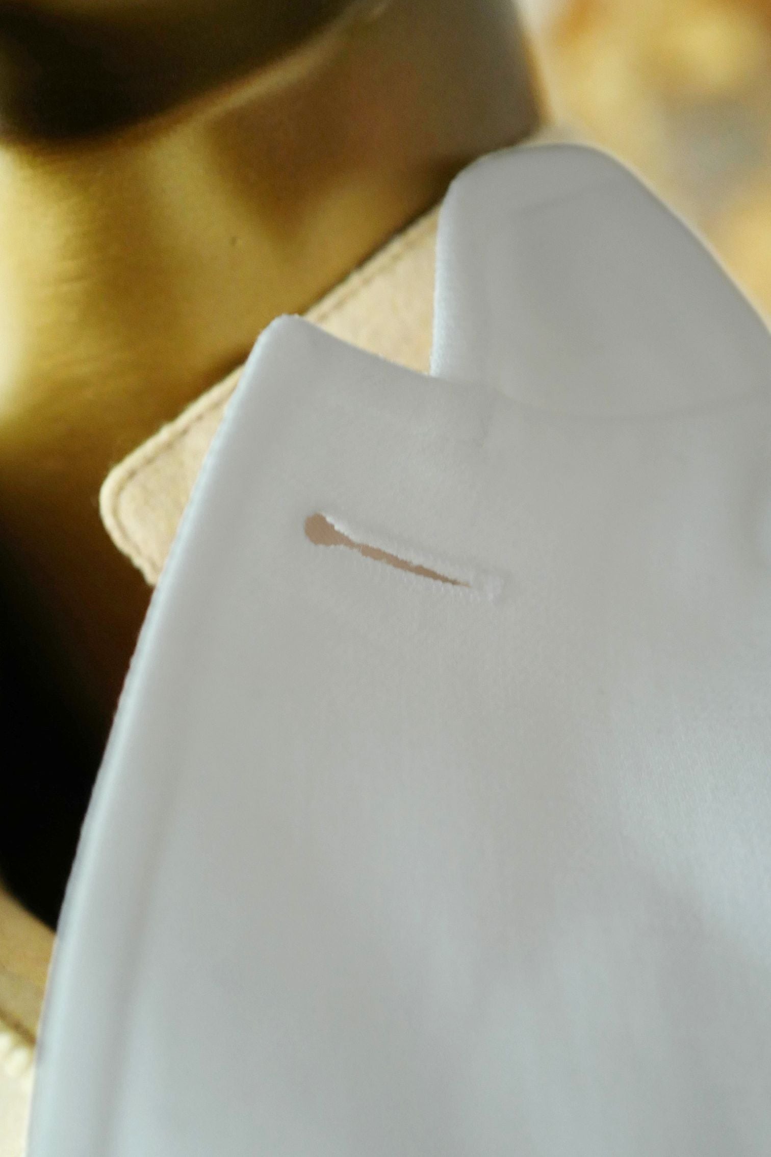 New Loro Piana Spagna Mini Jacket Linen White size 40