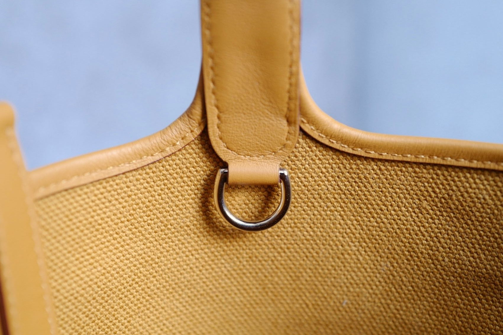 BNIB Hermes Picotin 18 Cargo in Sesame Palladium Hardware B Stamp