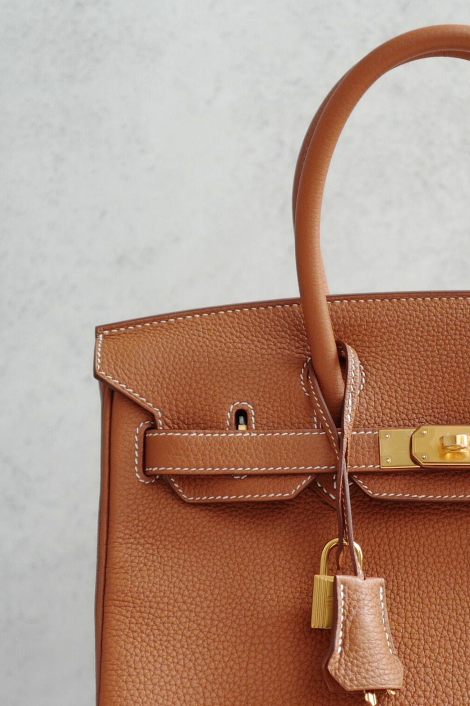 Hermès Birkin 30 Gold Togo Leather Gold Hardware Z Stamp