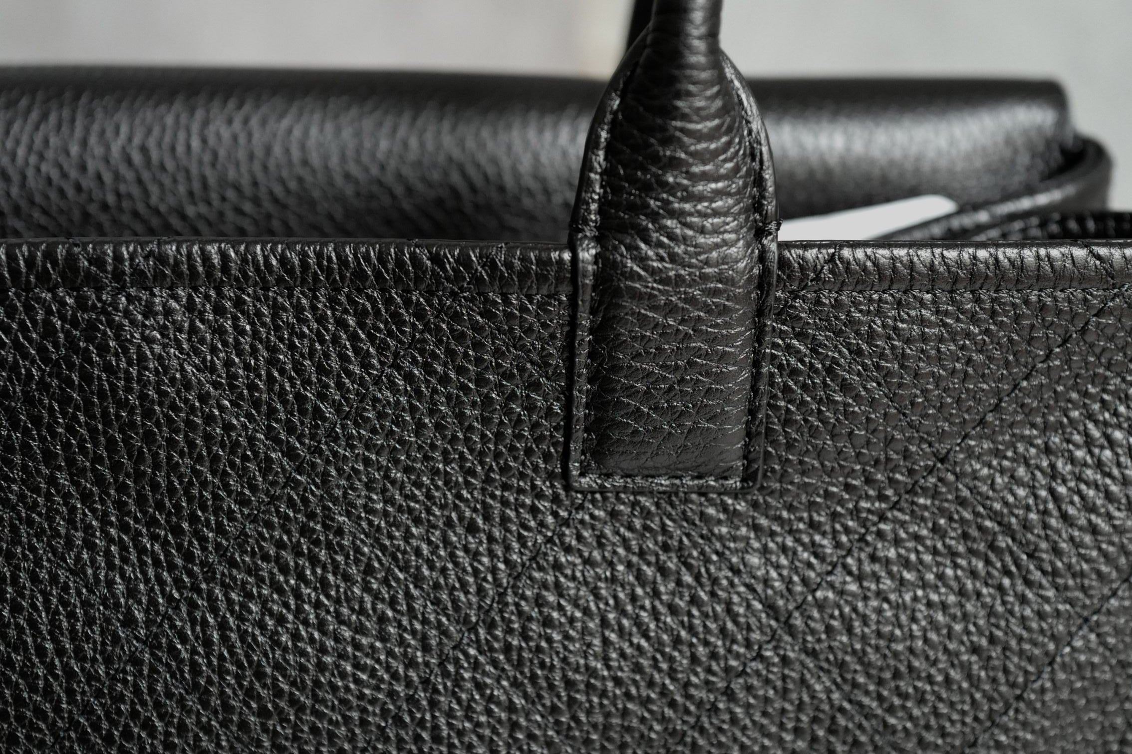 Chanel 26S Small Shopping Bag "Matthieu Blazy's" Black Calfskin Gold Hardware