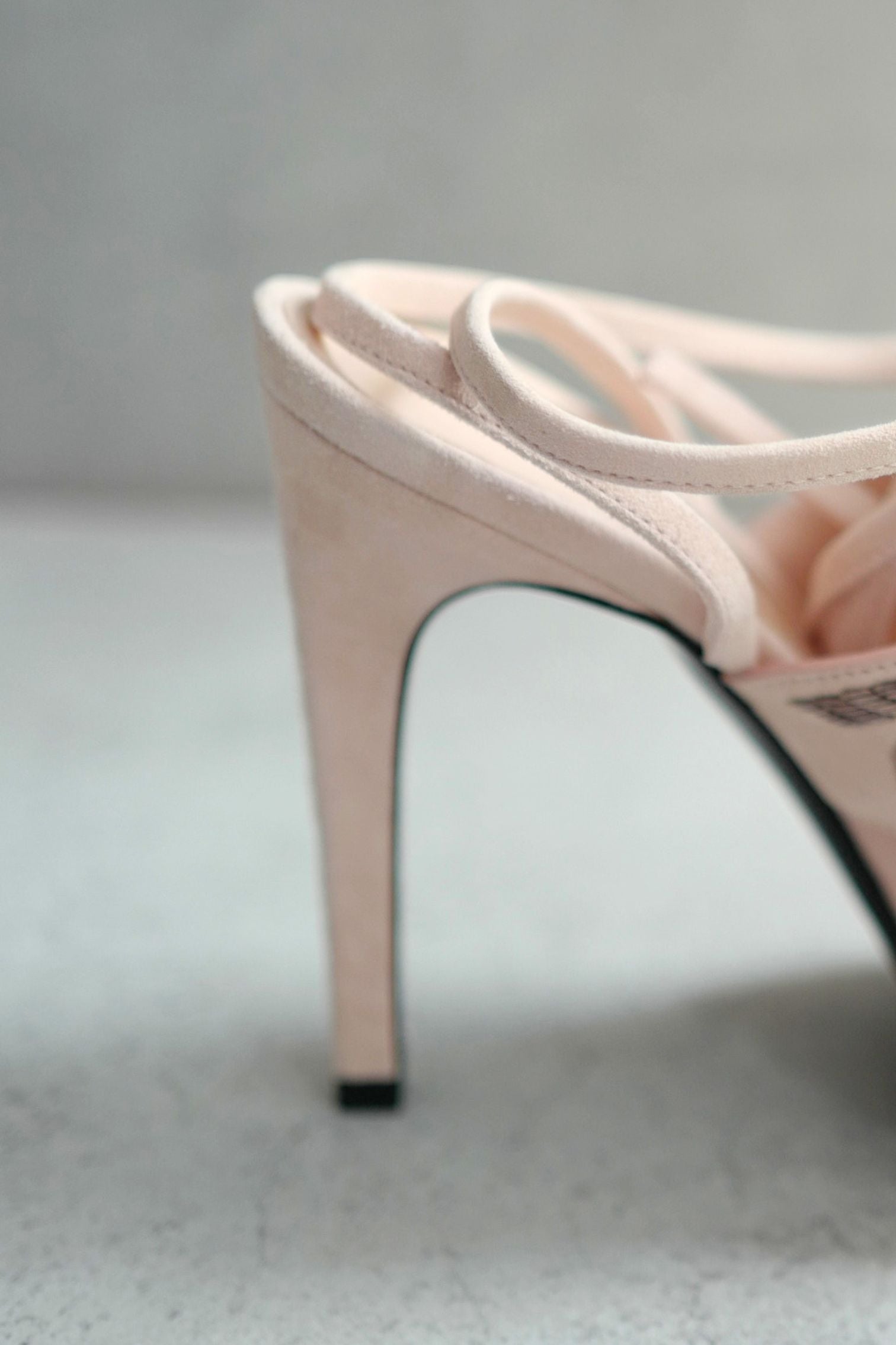 BNIB Hermes Mythic 105 Sandal Rose Palomino Suede High Heels Size 38