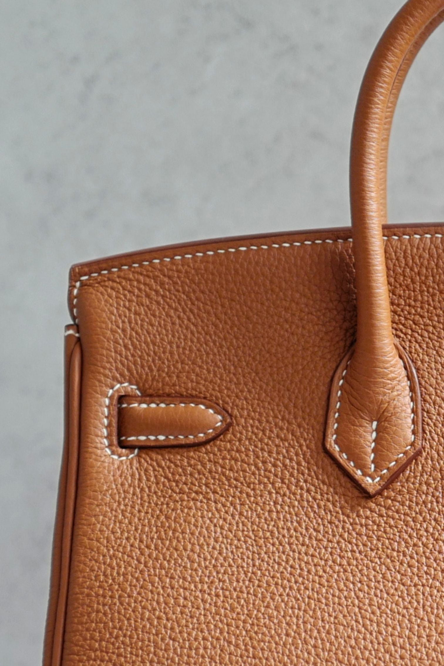 Hermes Birkin 25 Gold Togo Leather Gold Hardware W Stamp 2024