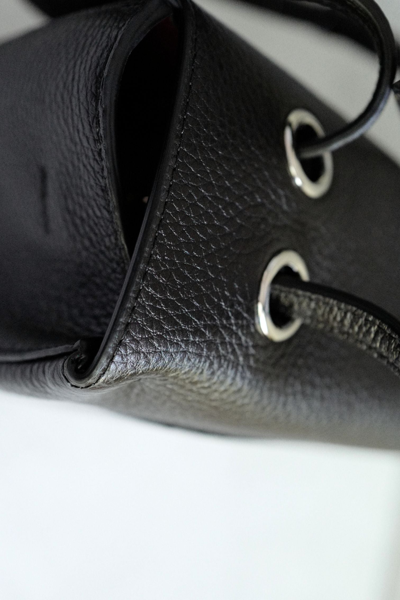 Chanel 26s Maxi Flapbag Black Grained Calfskin & Silver Metal "Matthieu Blazy