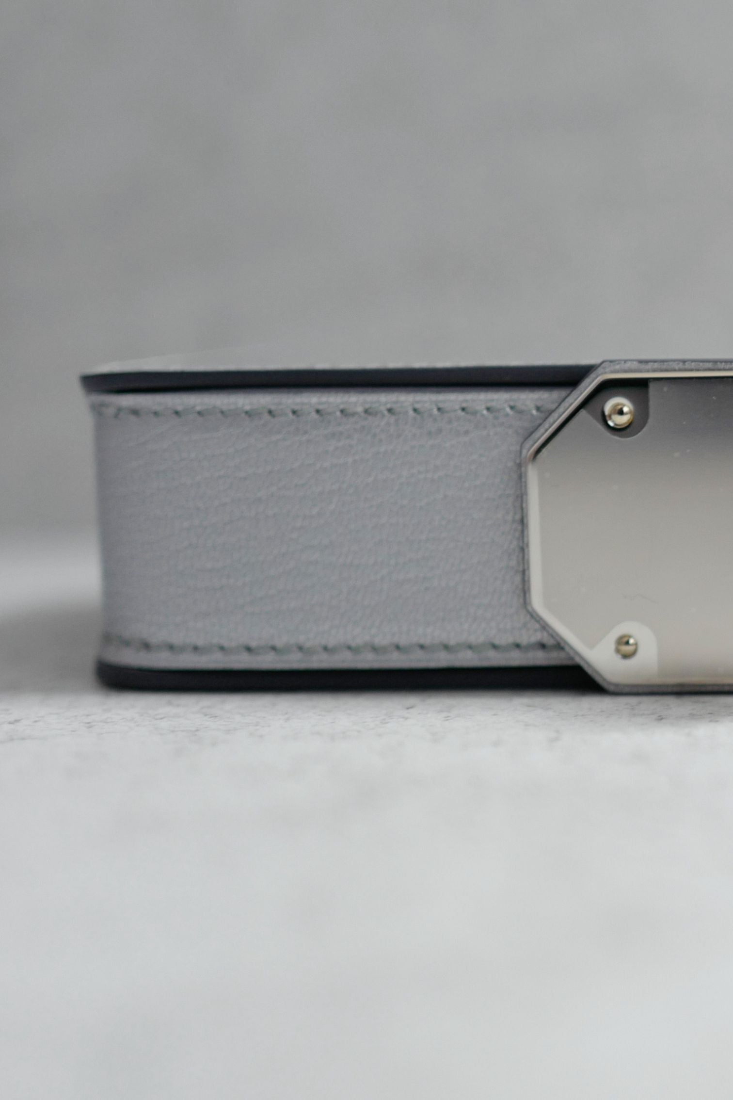 BNIB Hermes Clutch Sanglons Argent Chamkila Goatskin PHW G Stamp 2026