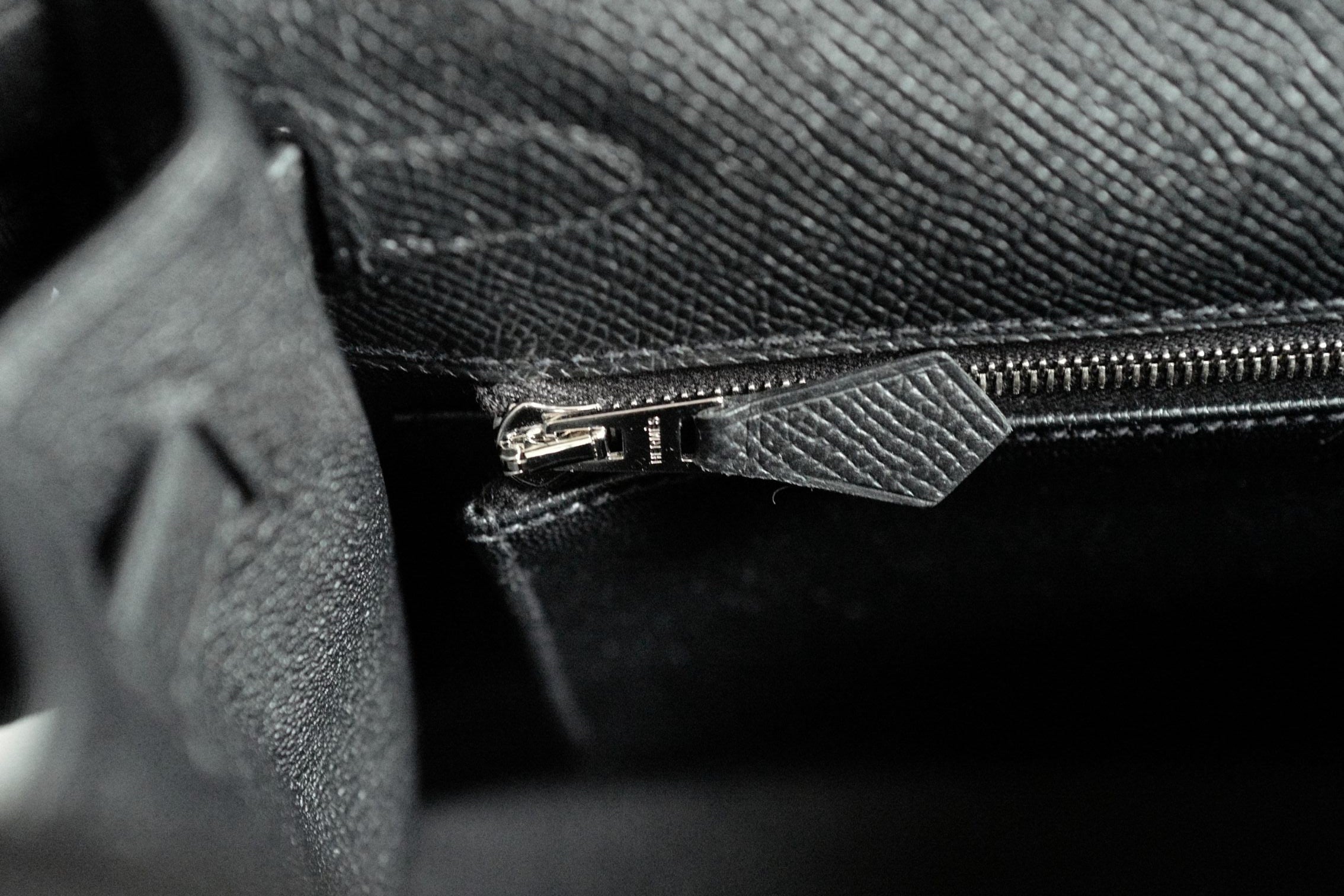 BNIB Hermes Kelly 25 Black Epsom Sellier Palladium Hardware Stamp G 2026