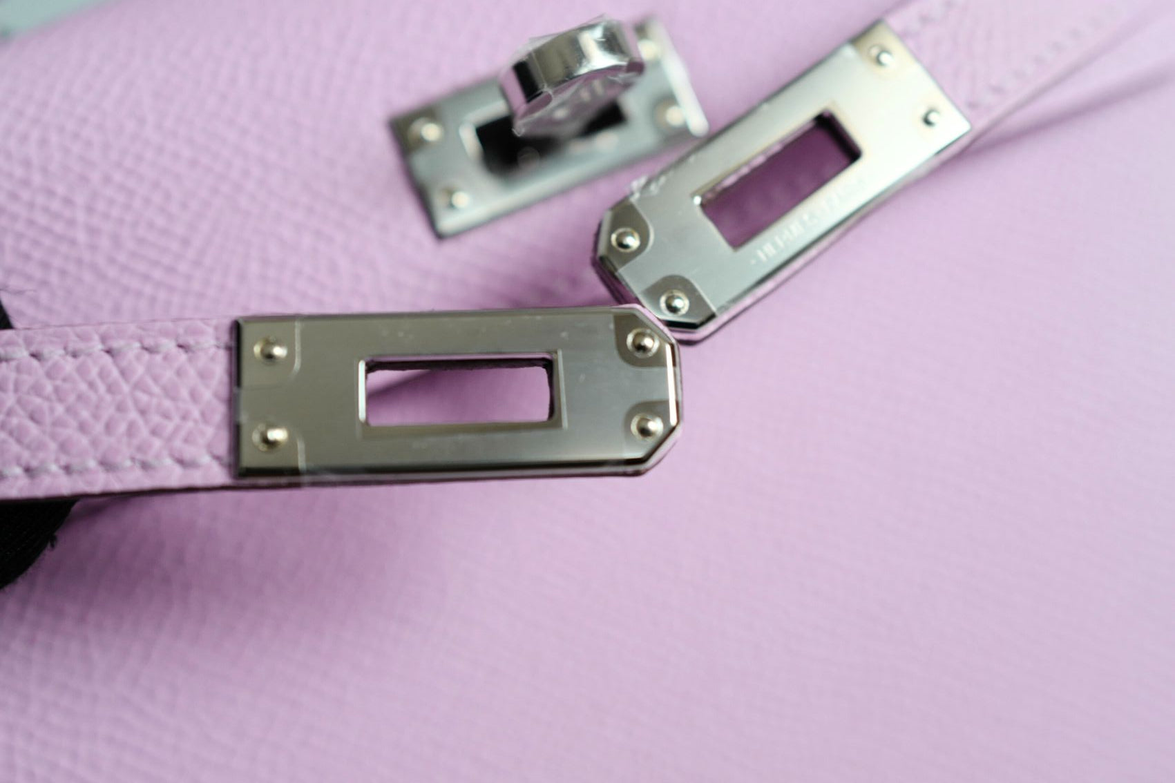 Hermès Kelly II Mini Sellier Guimauve Veau Epsom PHW Stamp K