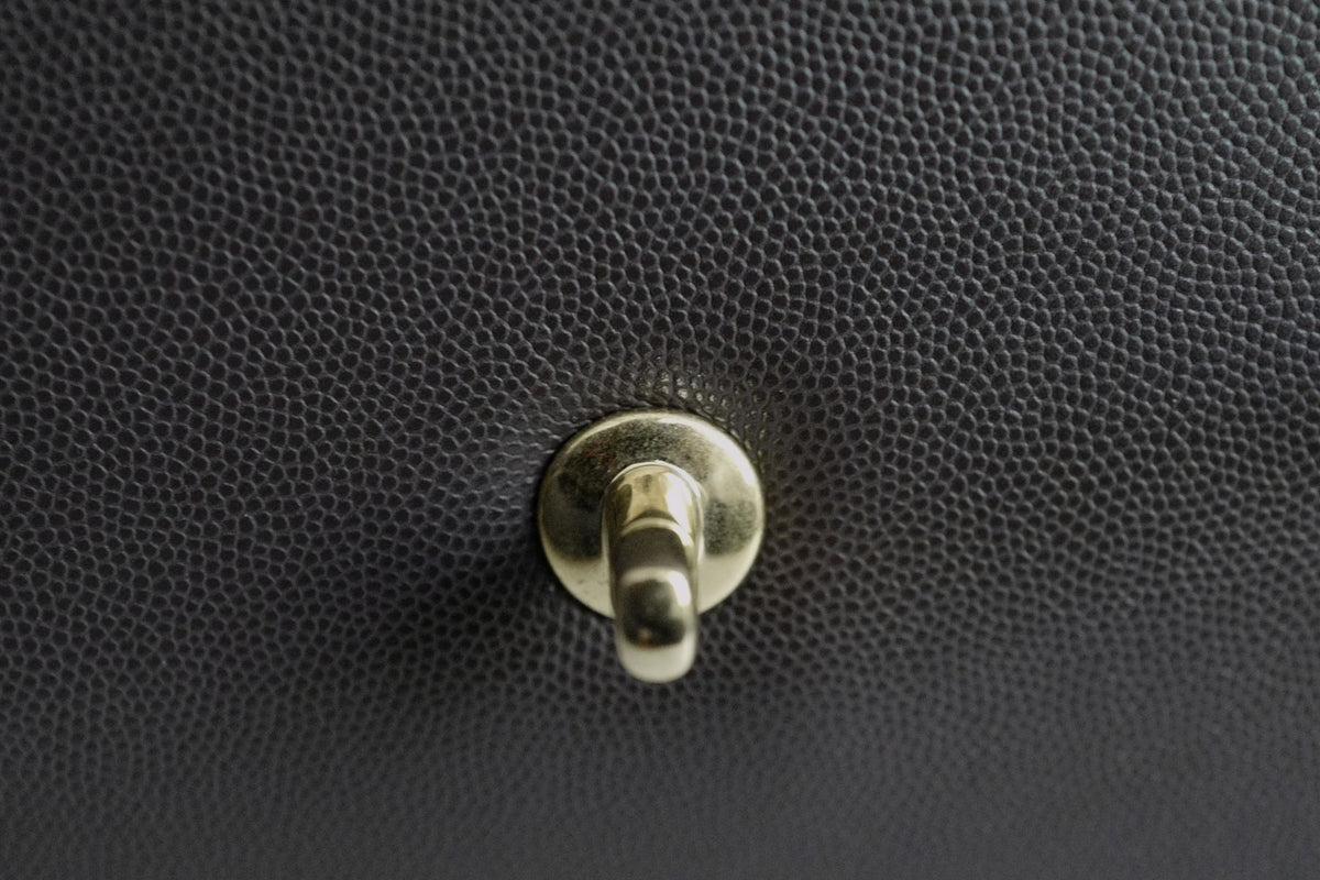 Chanel 26S Preppy Coco 22 Small Brown Grained Calfskin GHW Matthieu Blazy